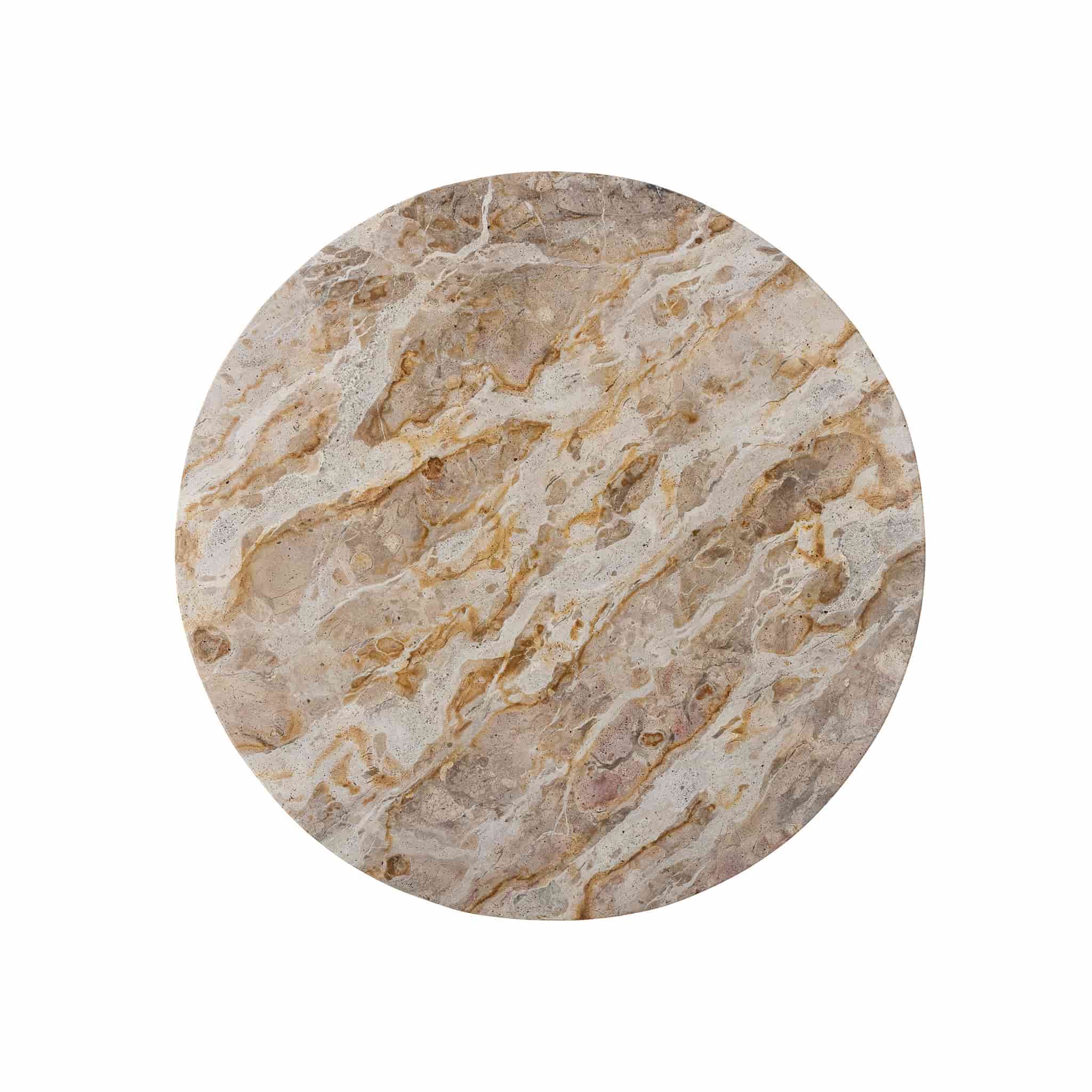 Nuni Brown Marble Turntable, 36cm