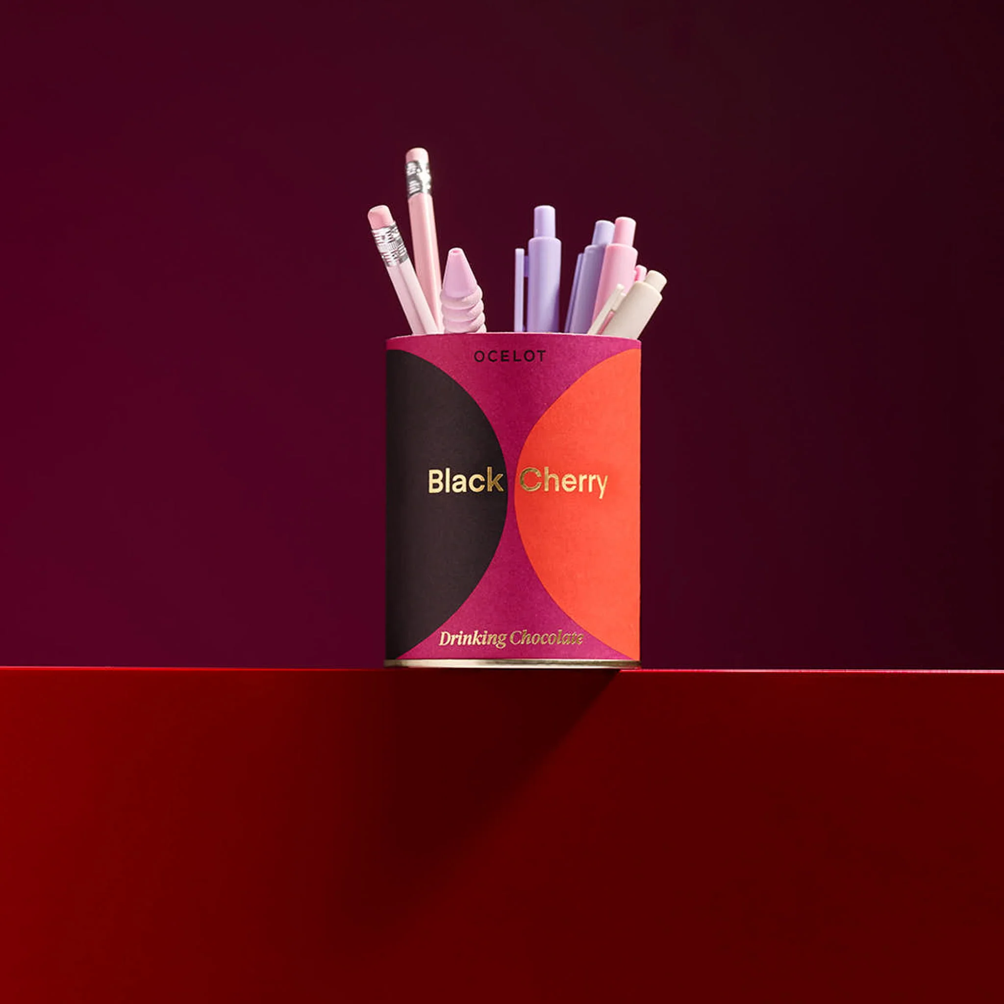 Ocelot Black Cherry Drinking Chocolate, 200g - Image 4
