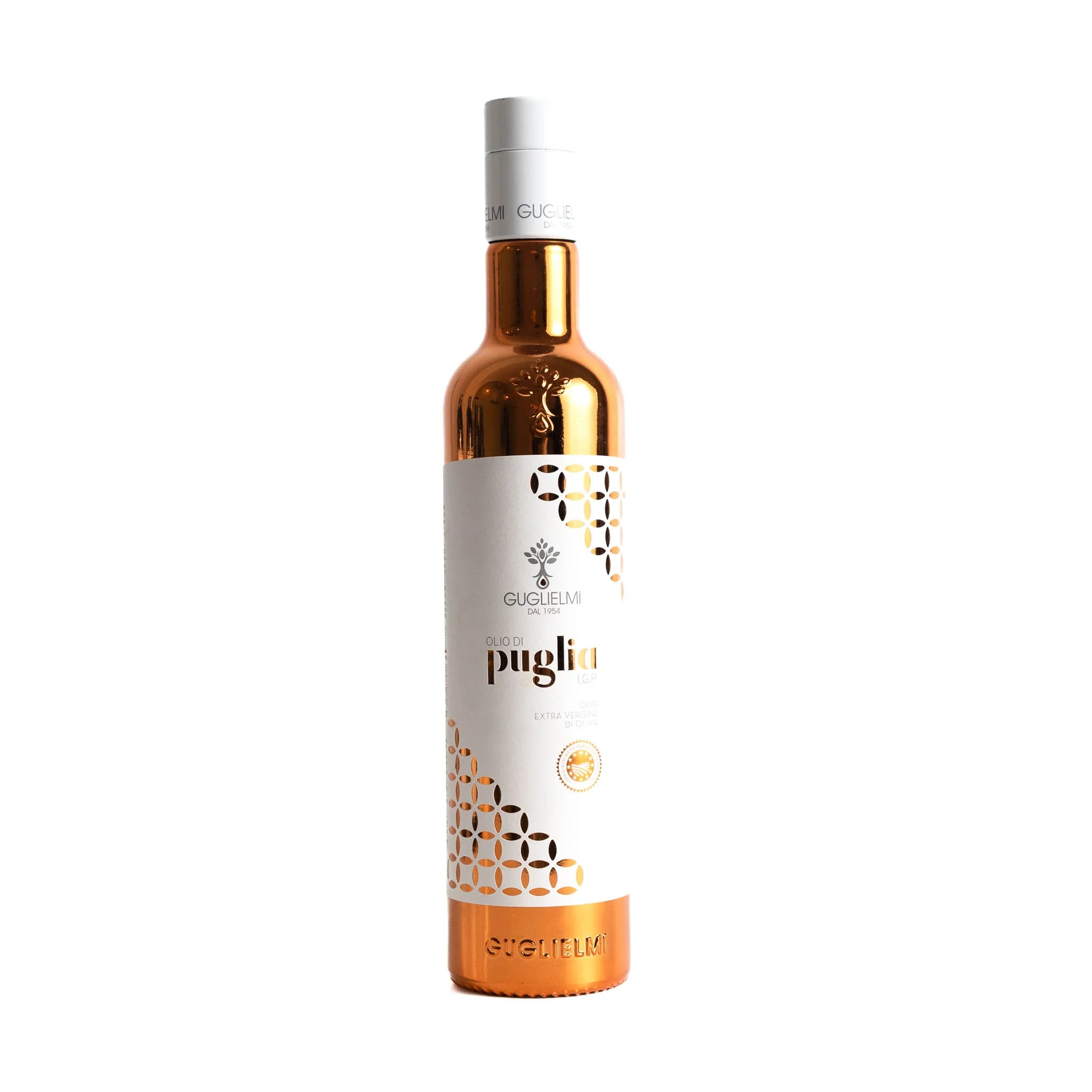 Olio Guglielmi IGP Puglia Extra Virgin Olive Oil, 500ml