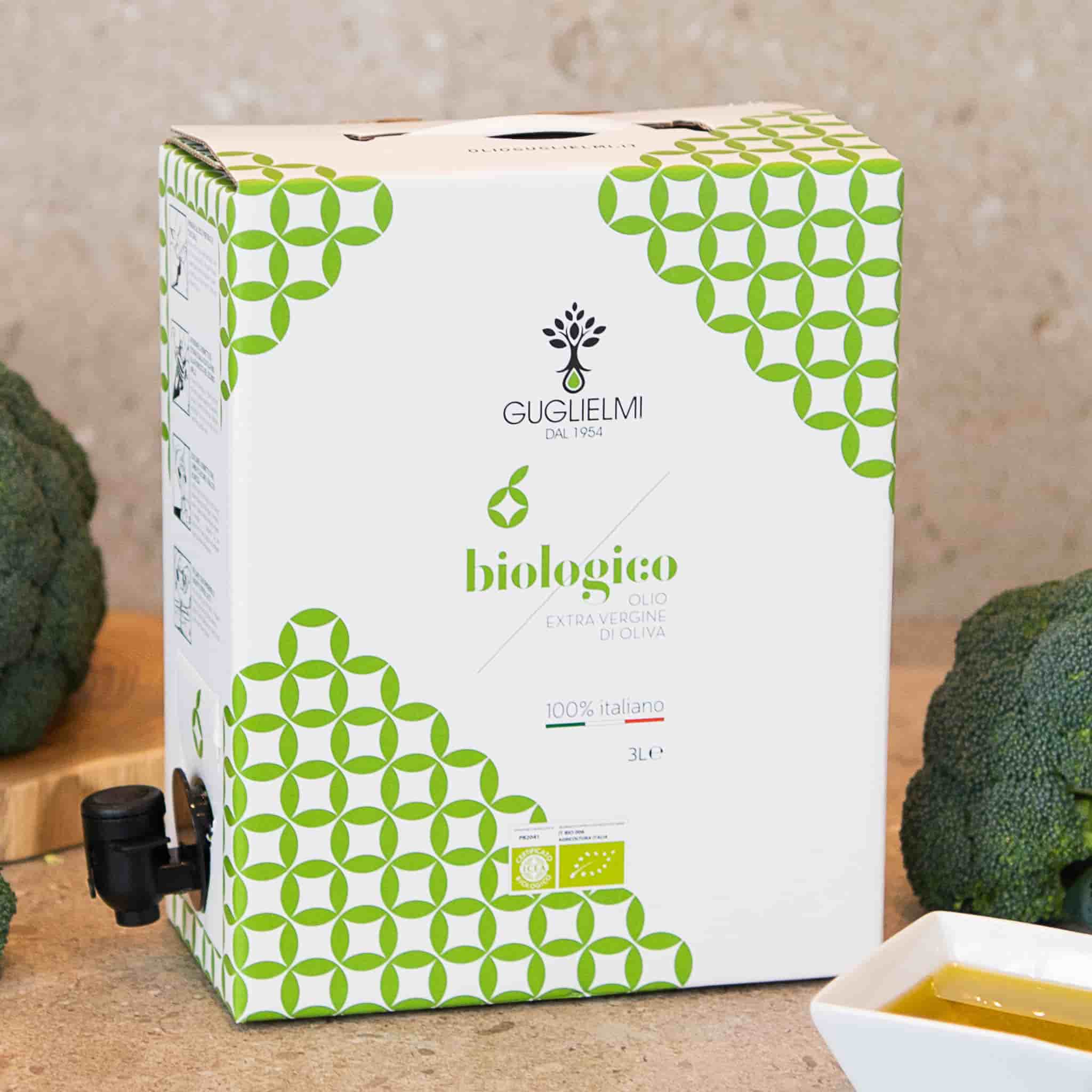 Olio Guglielmi Monogram Organic Extra Virgin Olive Oil - Image 3