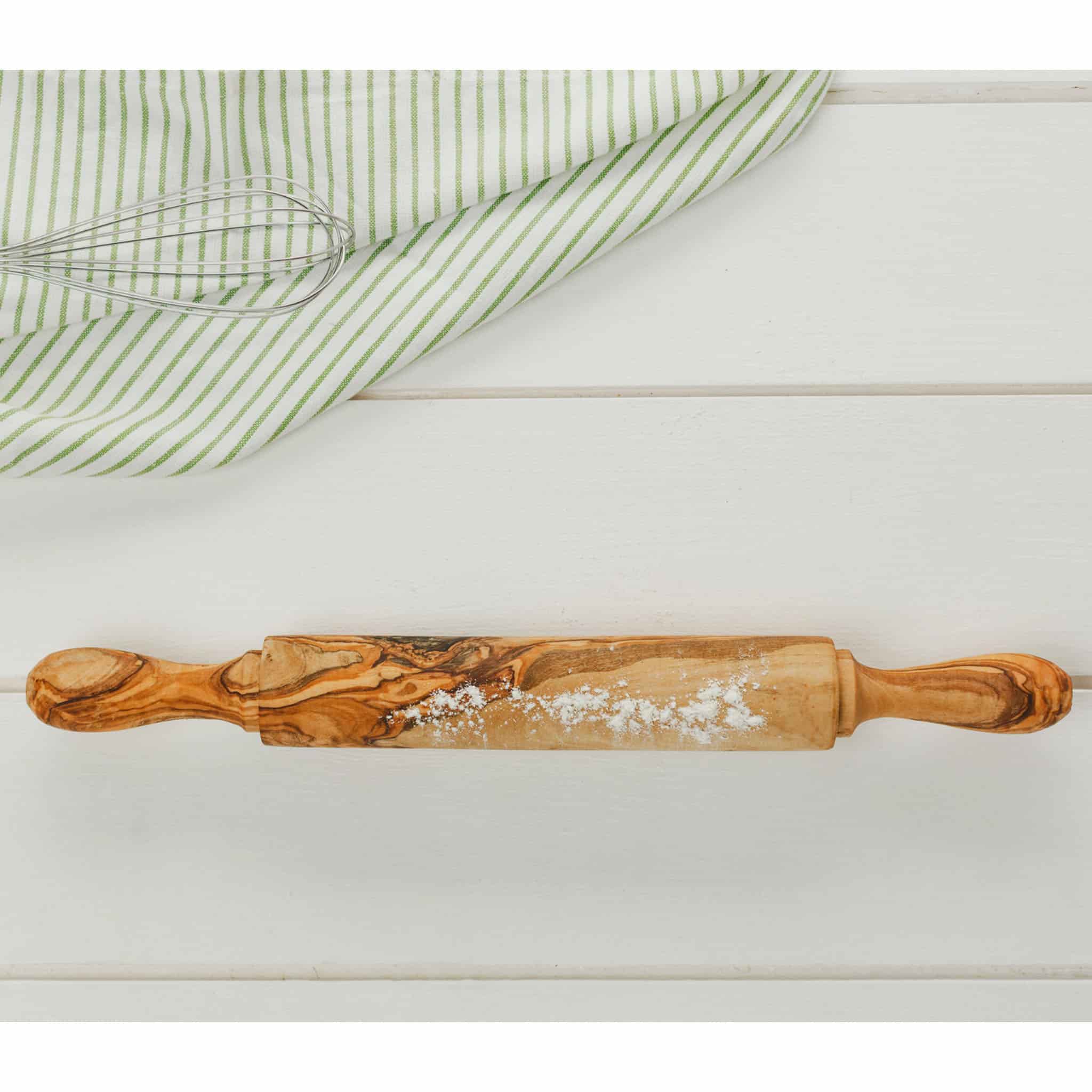 Olive Wood Rolling Pin, 40cm - Image 2