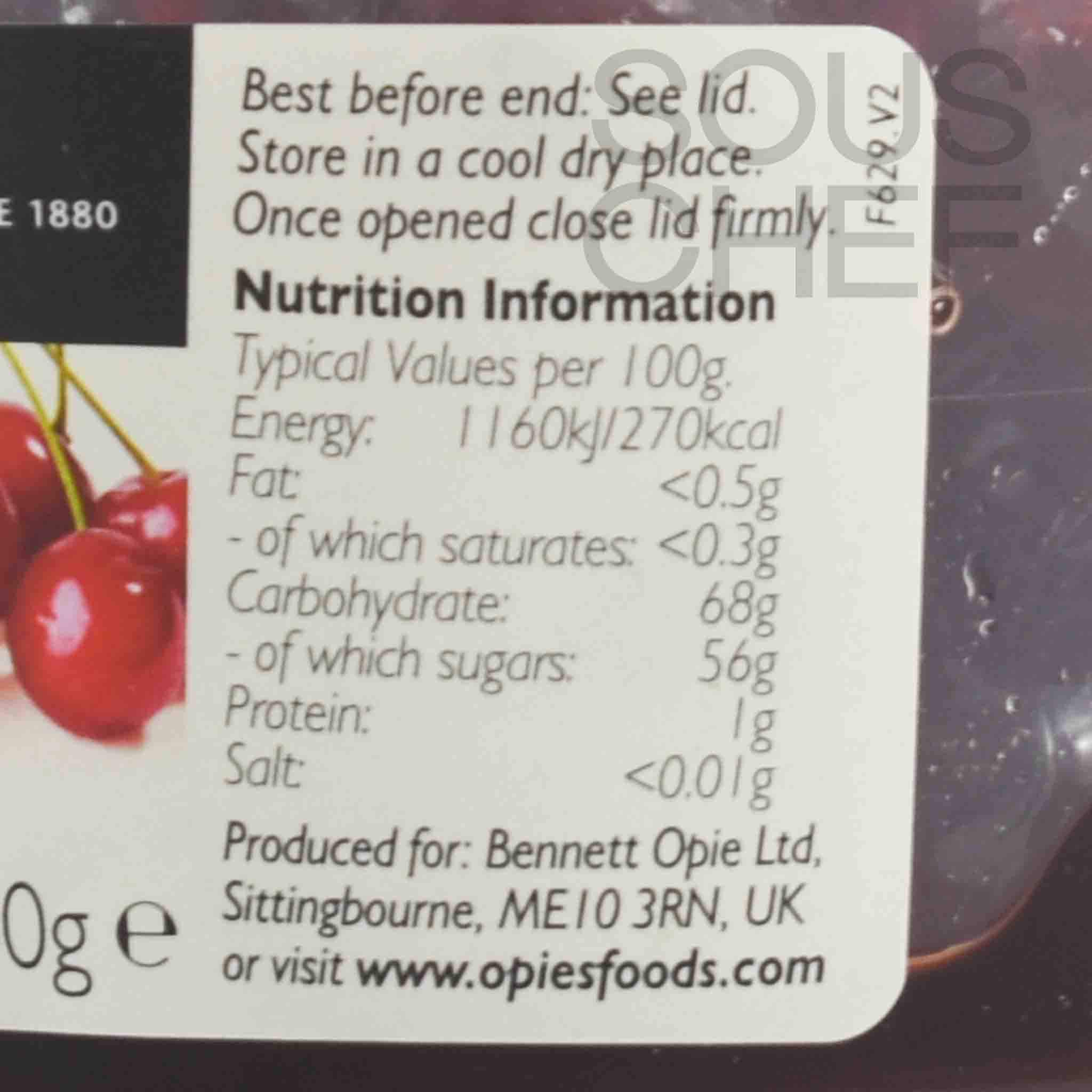 Opies Glace Cherries, 200g - Image 3