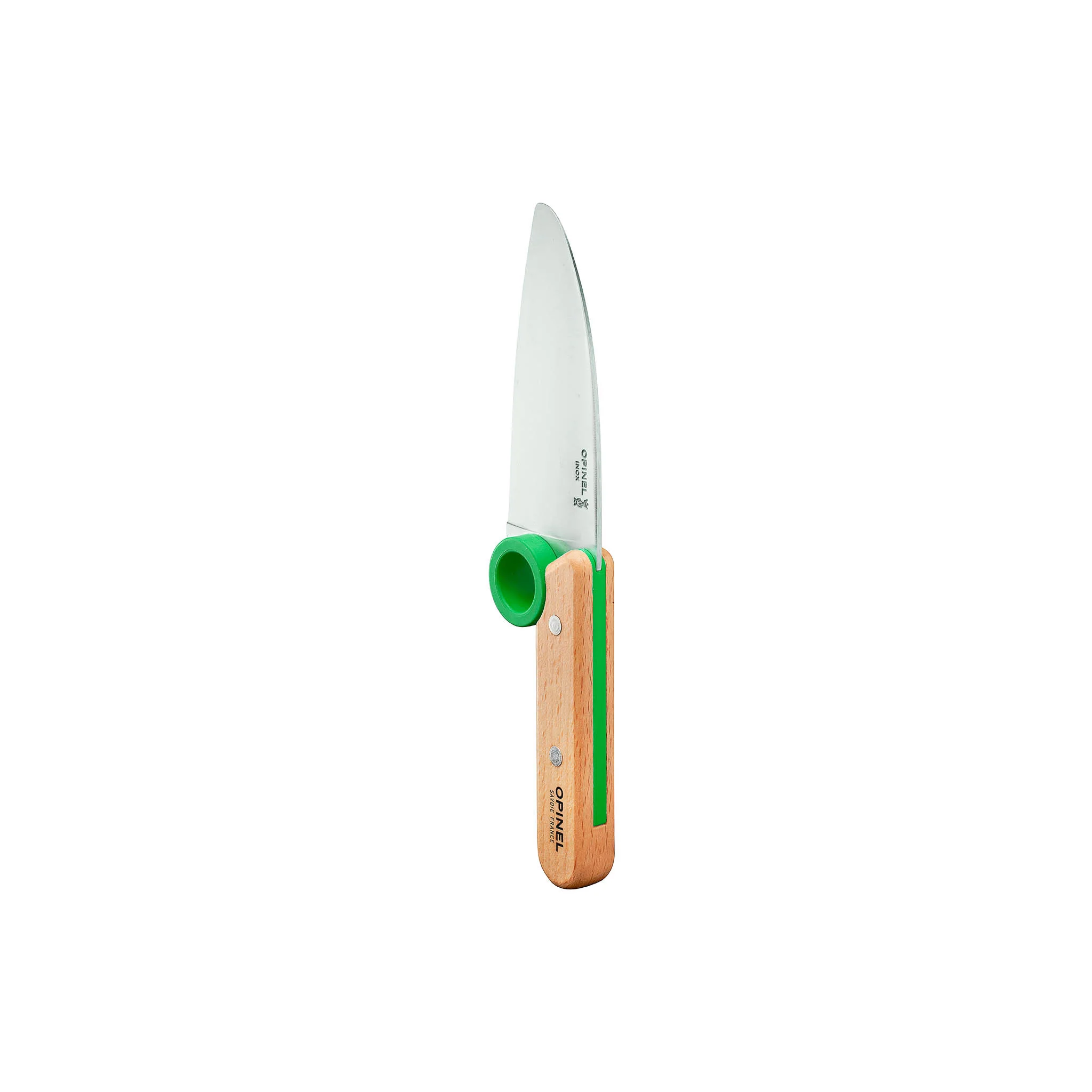 Opinel Green Le Petit Chef 3 Piece Children's Knife Set - Image 4