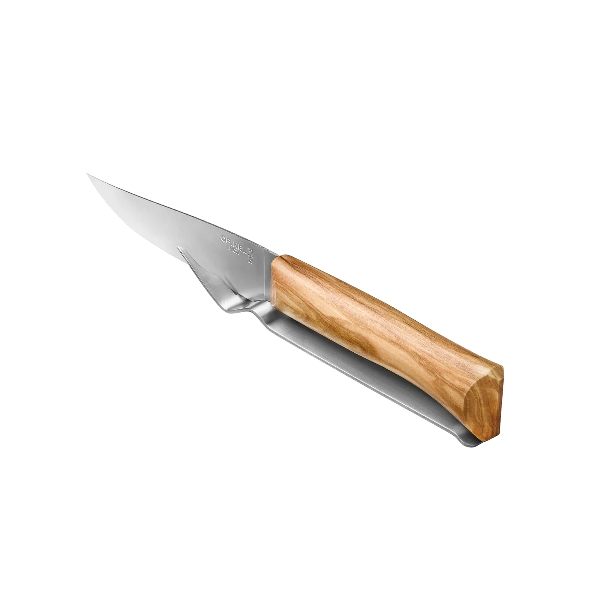 Opinel Olive Wood Handle Cheese Knife & Fork Set