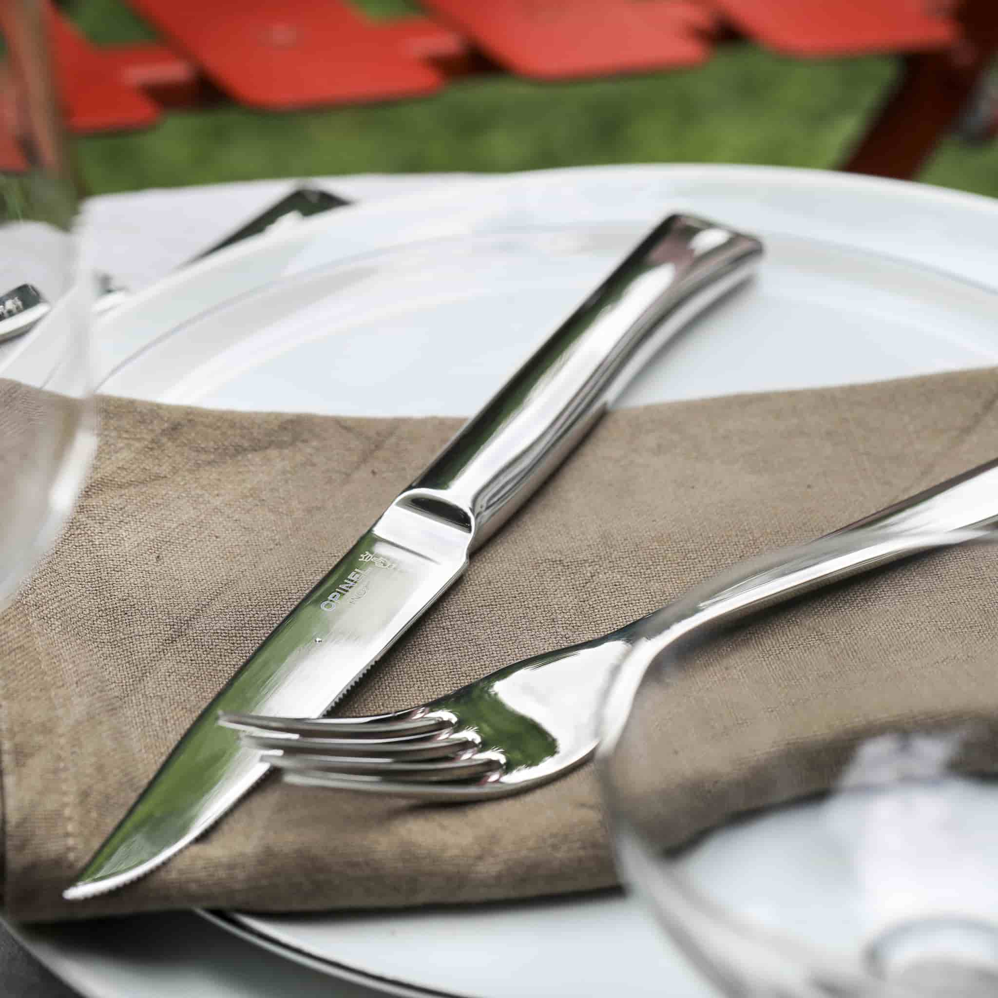 Opinel Perpetue 16 Piece Stainless Steel Cutlery Set - Image 2