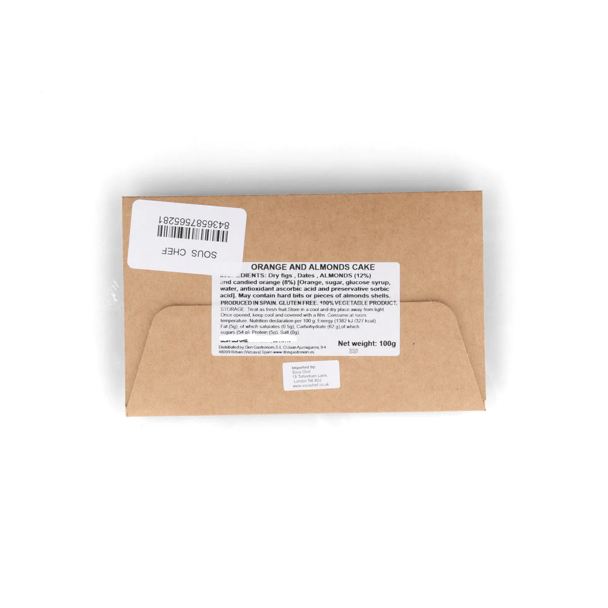 Orange & Almond Dried Fruit Cake, 200g - Image 2
