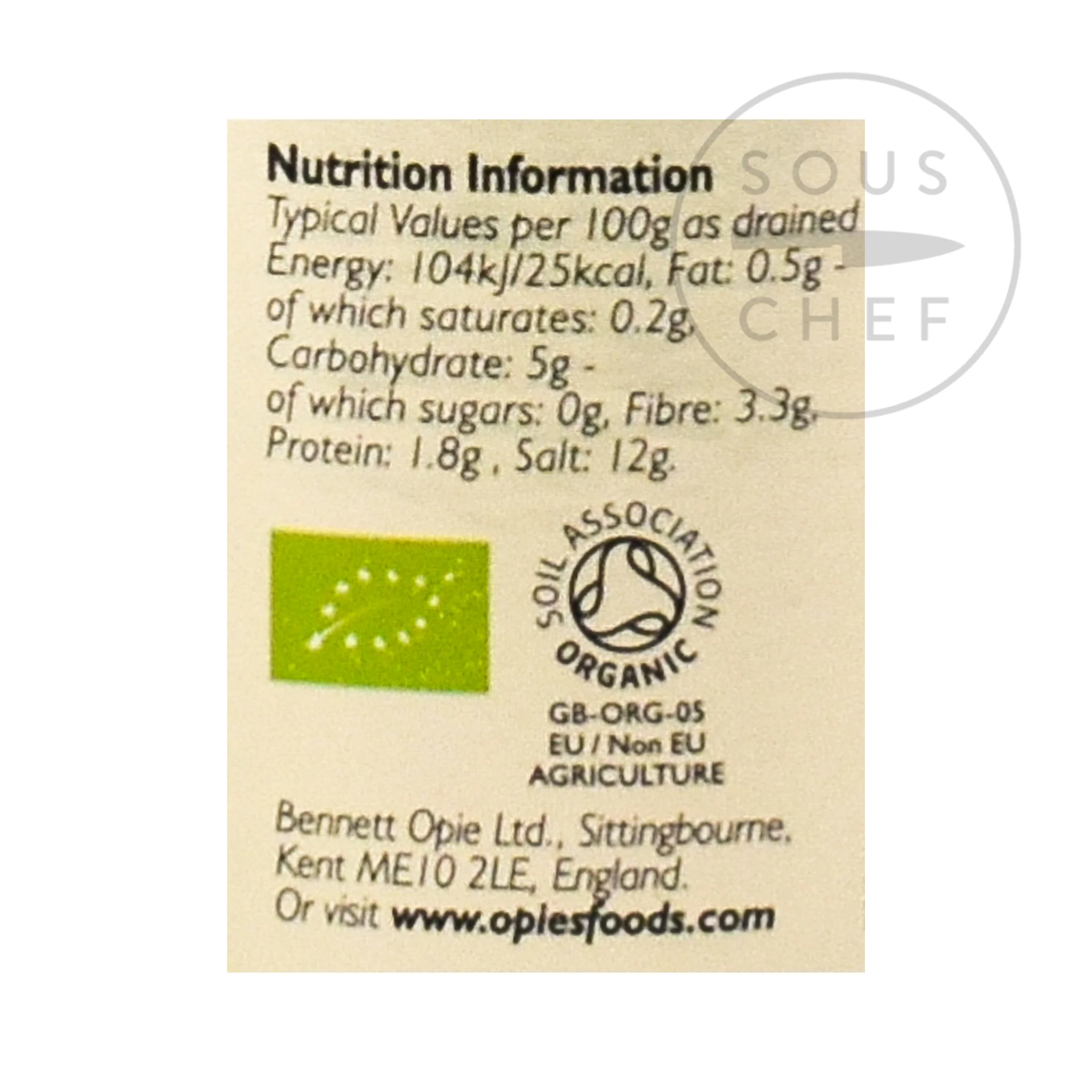 Organic Capers, 180g - Image 3