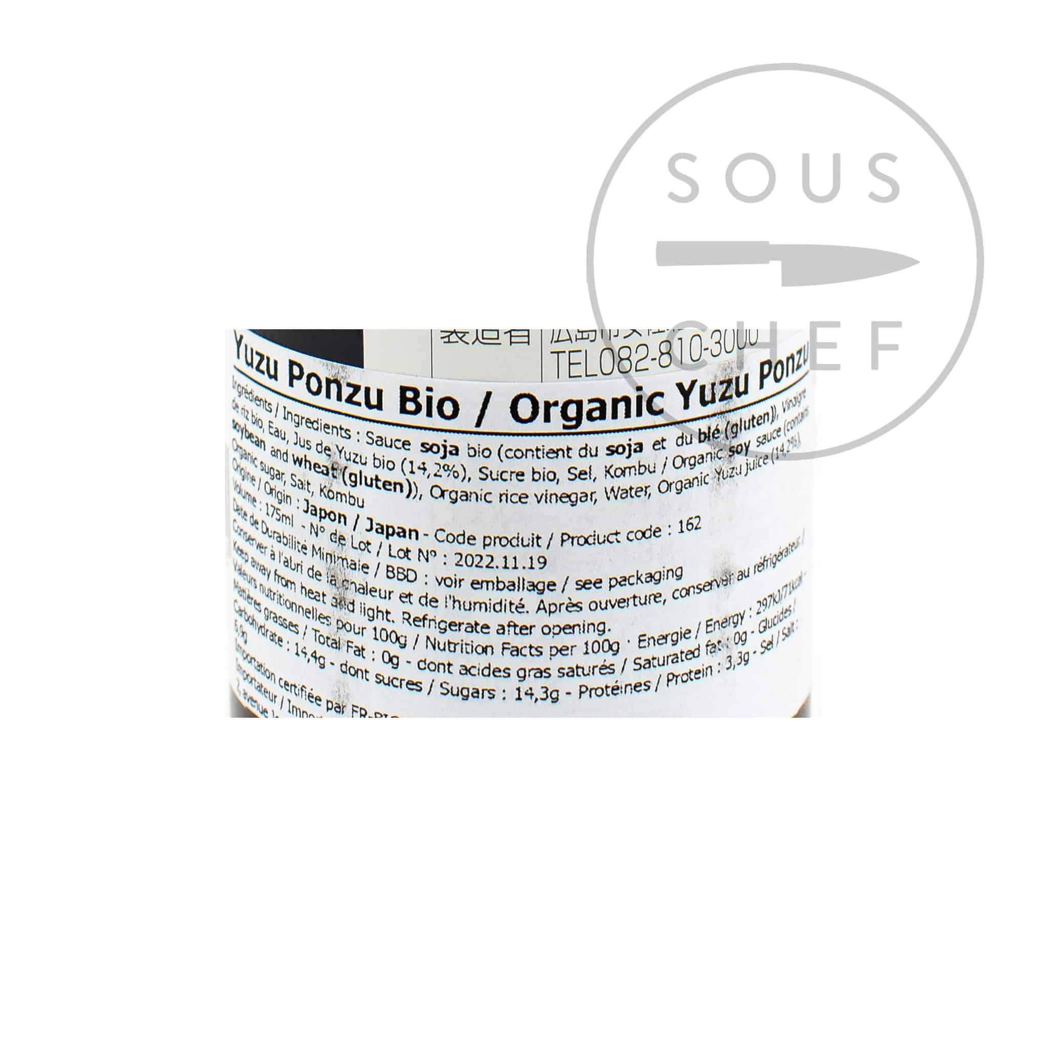 Organic Yuzu Ponzu Sauce, 175ml - Image 2