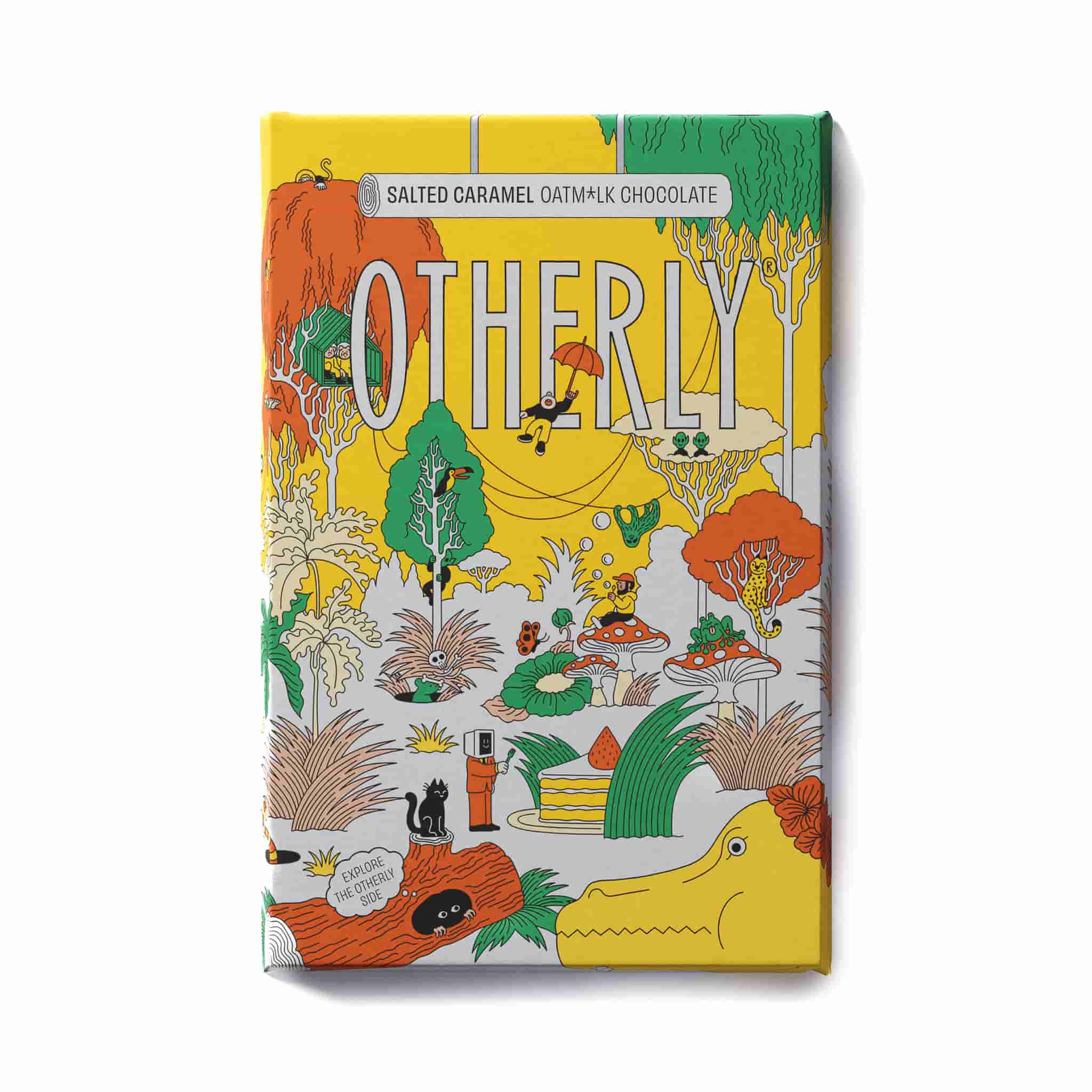 Otherly Salted Caramel Oatm*lk Chocolate Bar, 120g