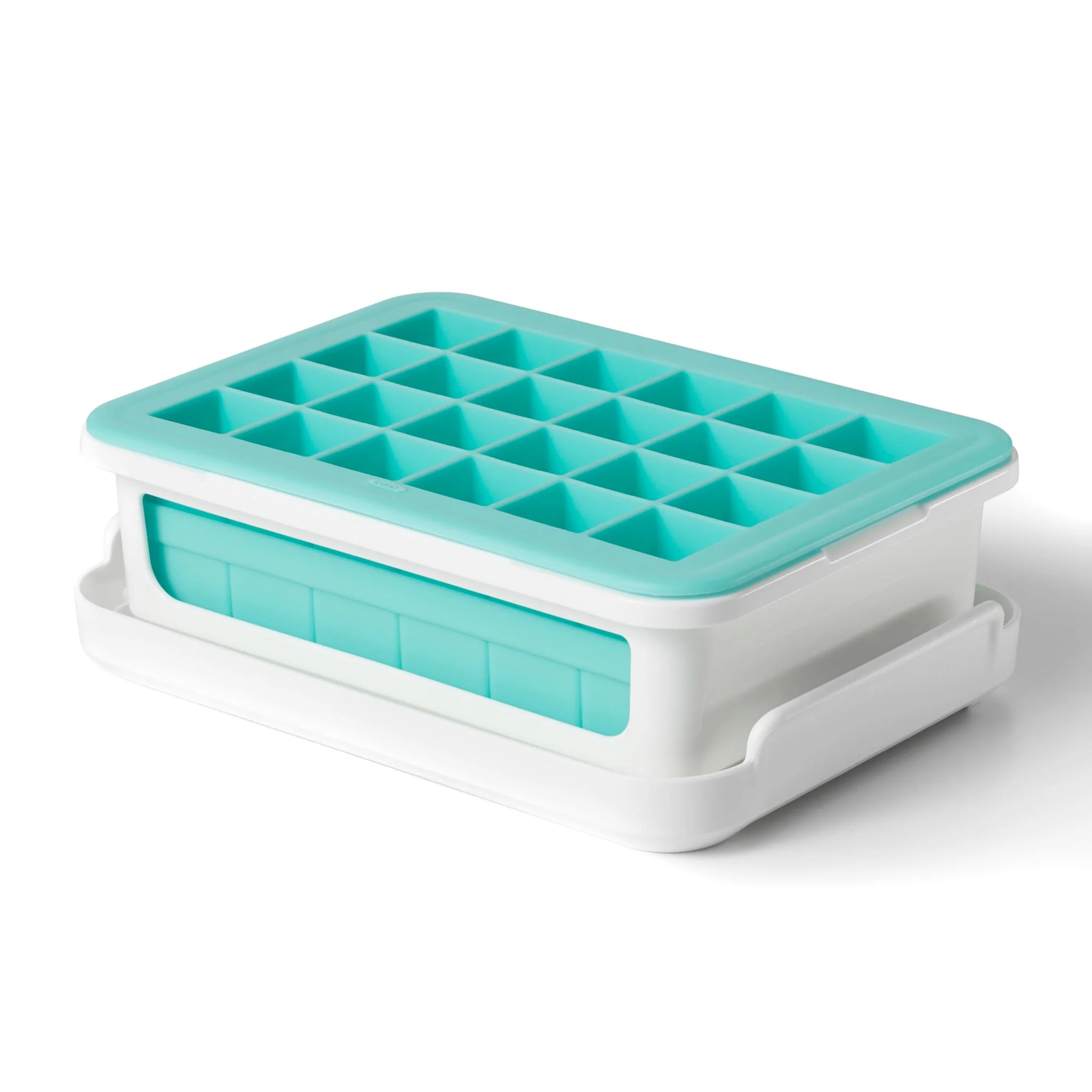 Oxo Covered Silicone Cocktail Ice Cube Tray - Image 2