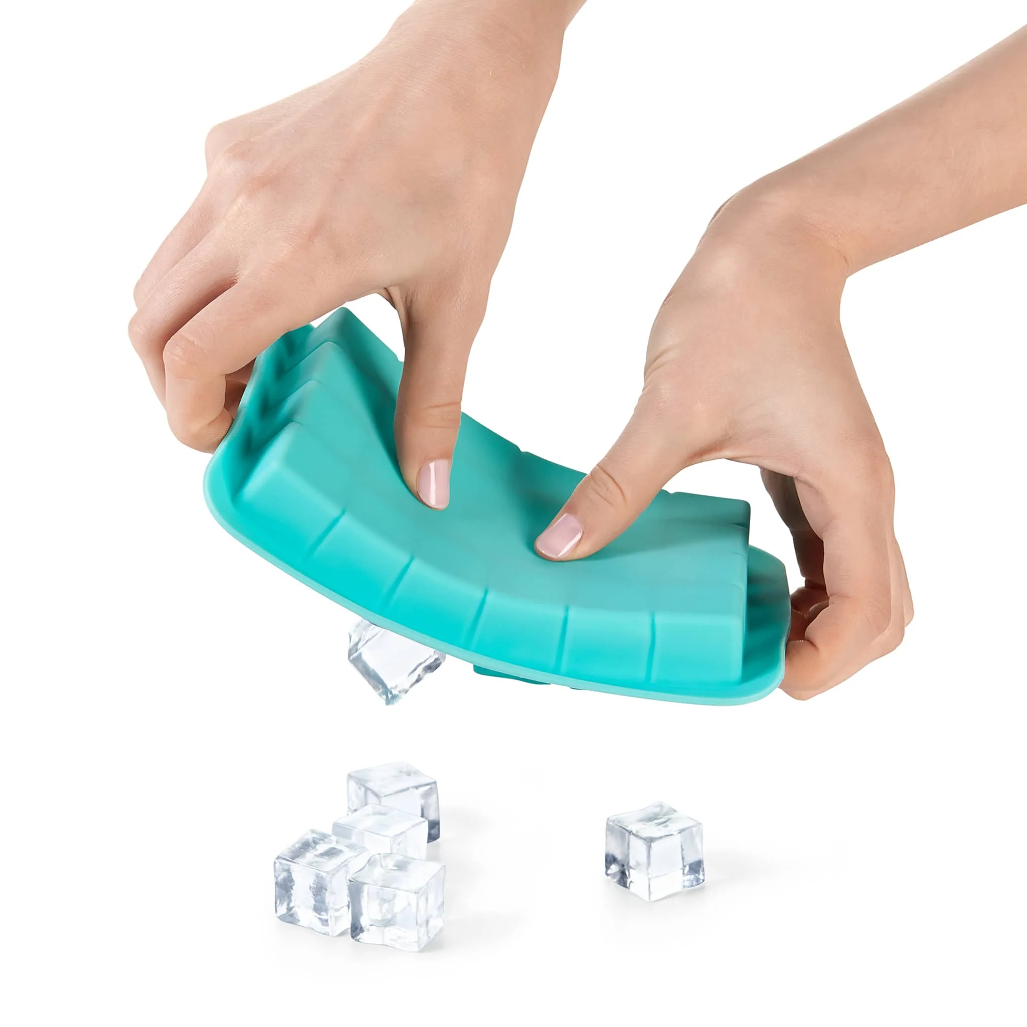 Oxo Covered Silicone Cocktail Ice Cube Tray - Image 4