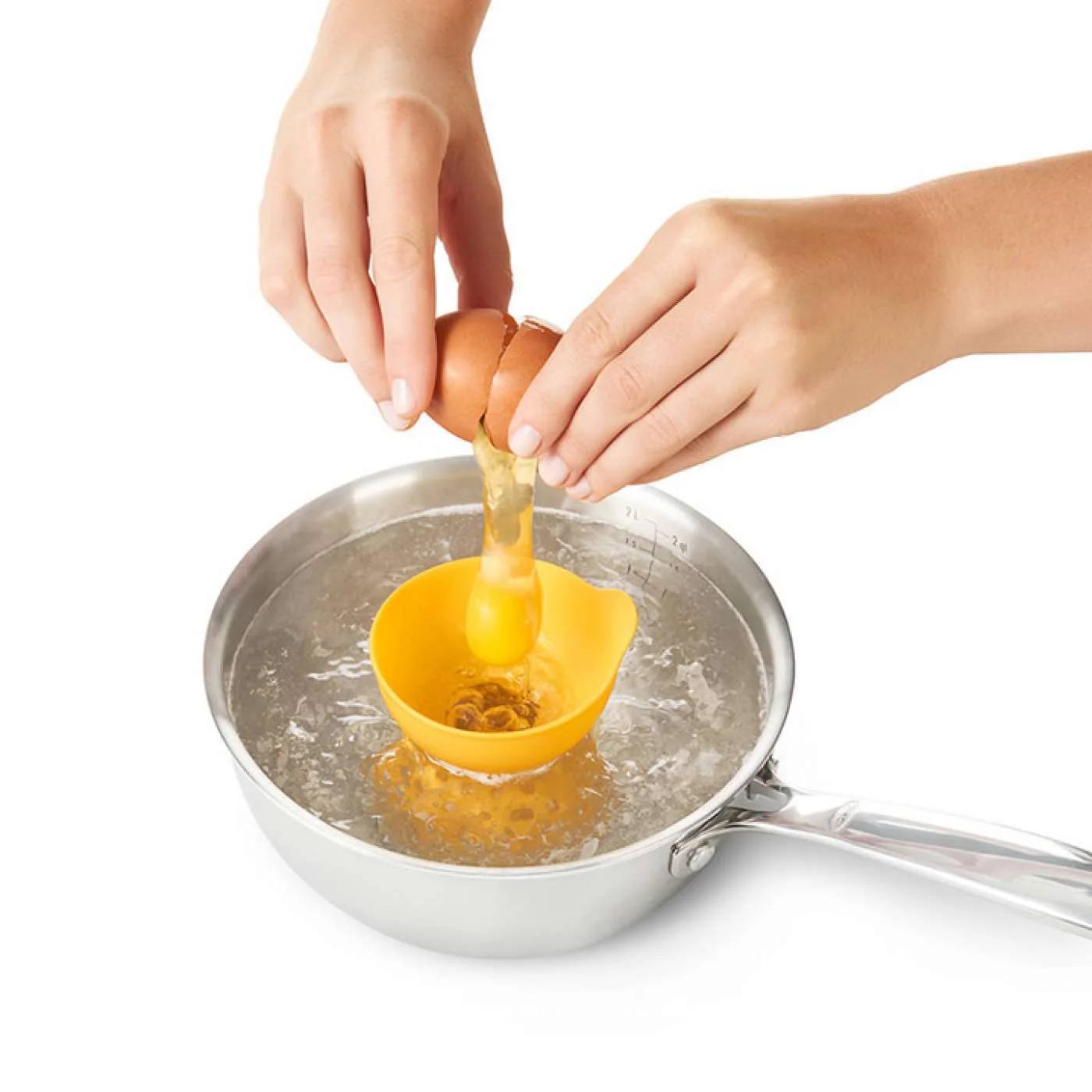 OXO Good Grips 2-Piece Silicone Egg Poaching Set - Image 3
