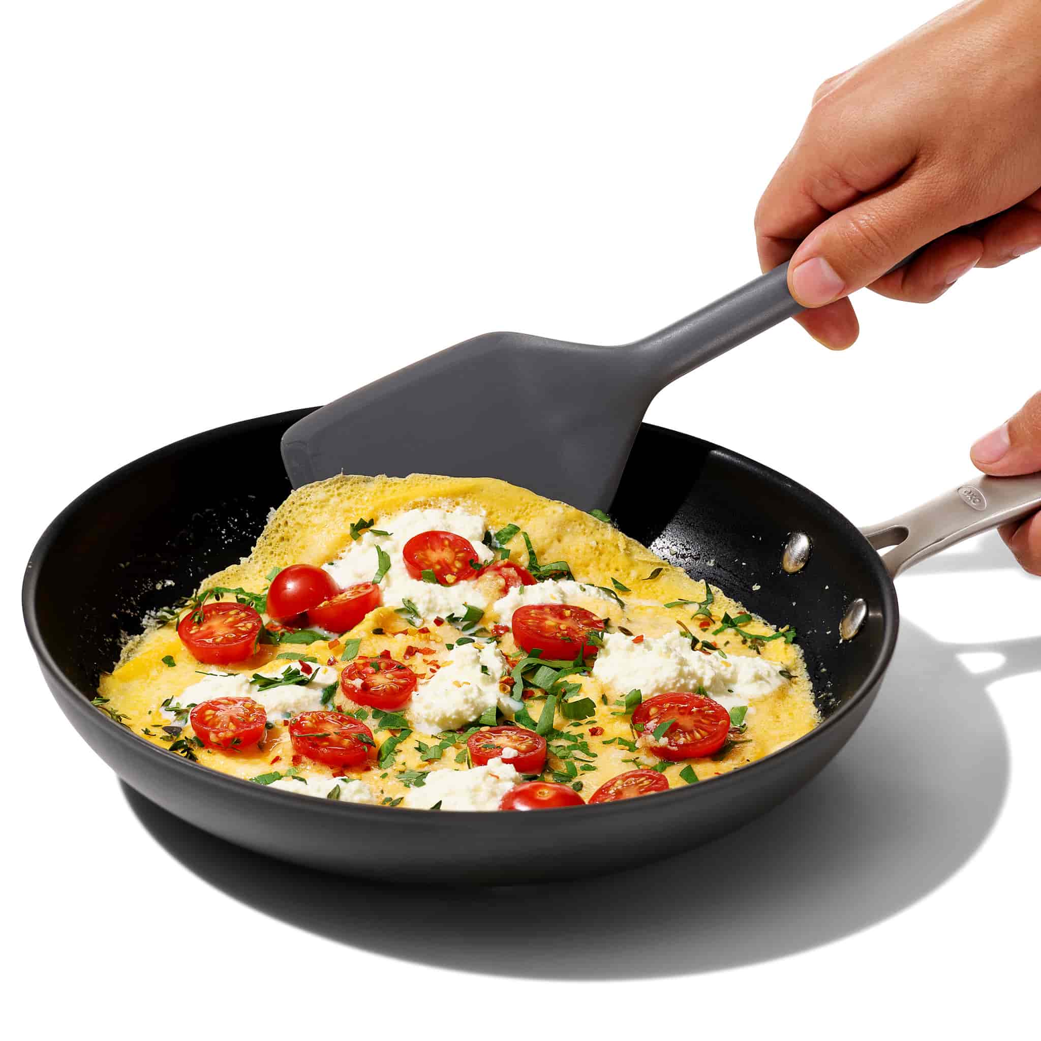 Oxo Grey Silicone Spatula - Image 3