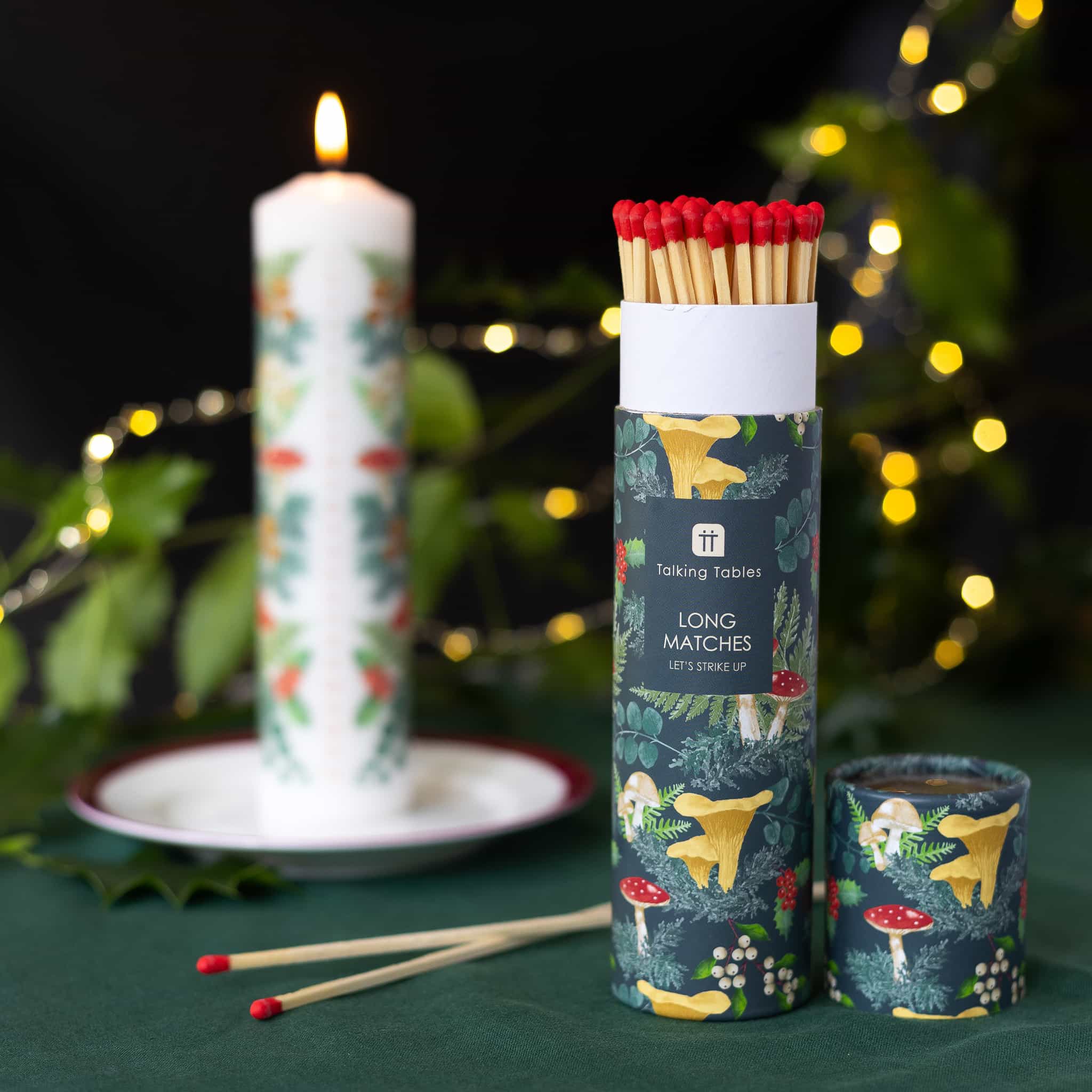 Pack of 50 Long Matches in Midnight Forest Gift Box - Image 2