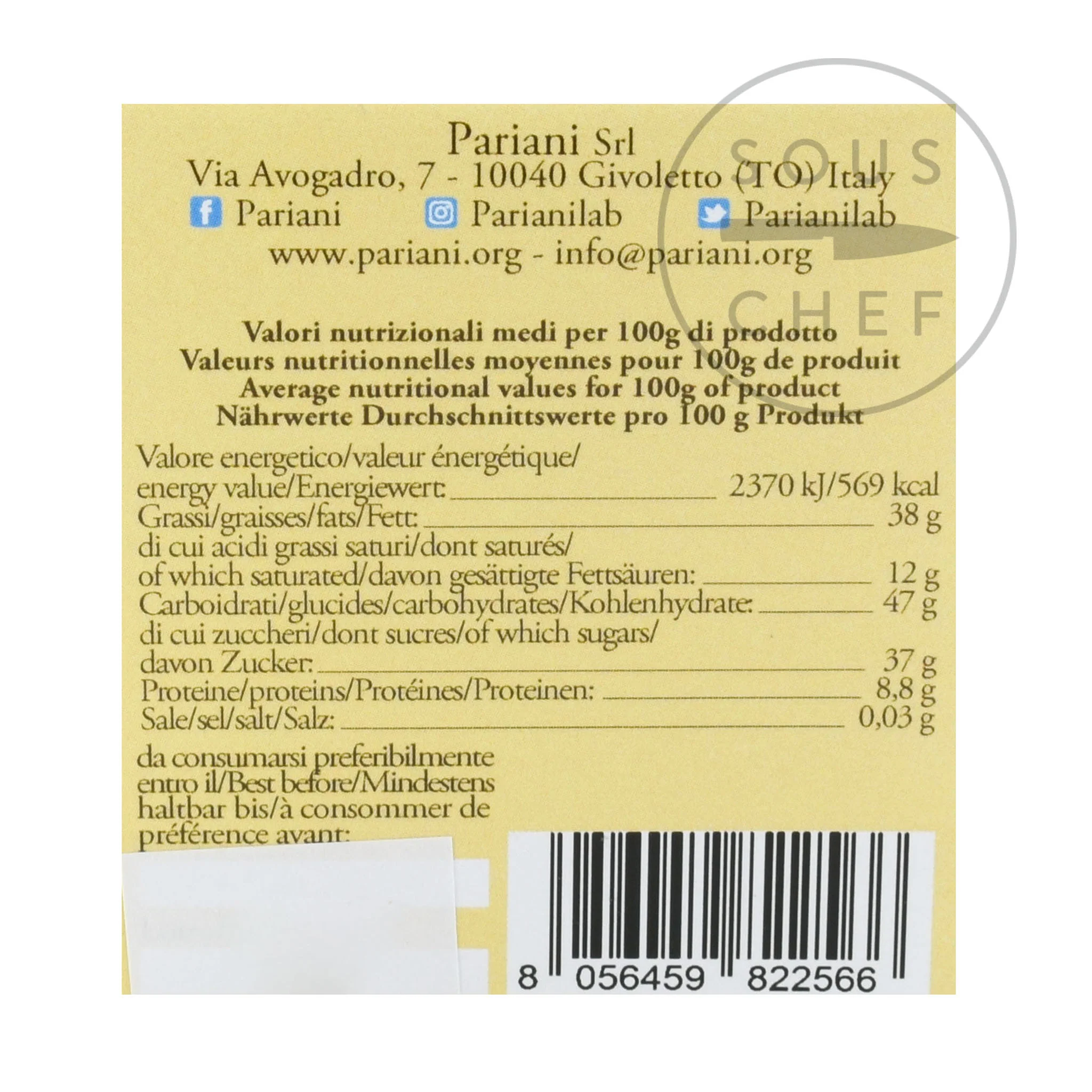Pariani Hazelnut and White Chocolate Pralines, 100g - Image 4