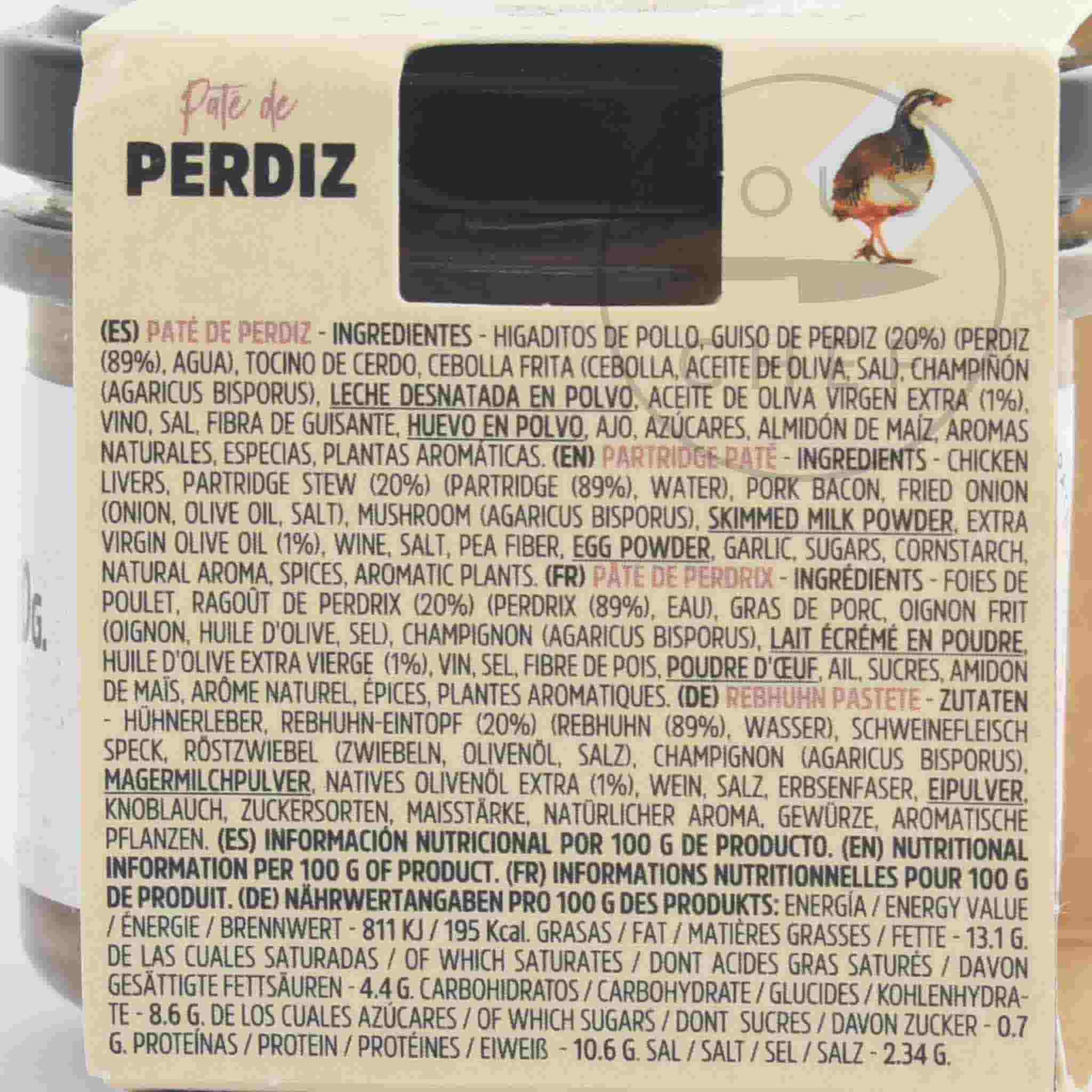 Partridge Pate, 110g - Image 2