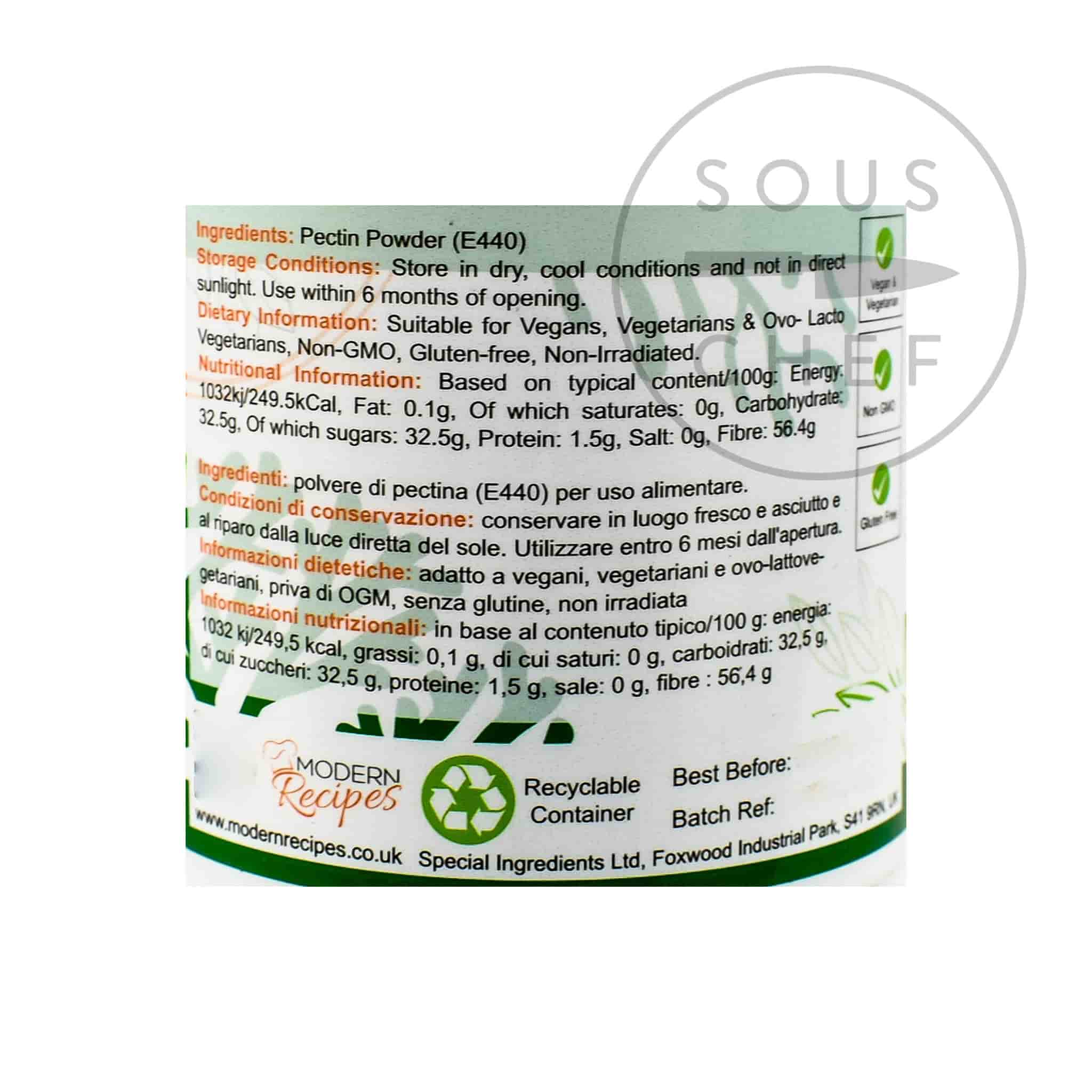Pectin Powder, 100g - Image 2