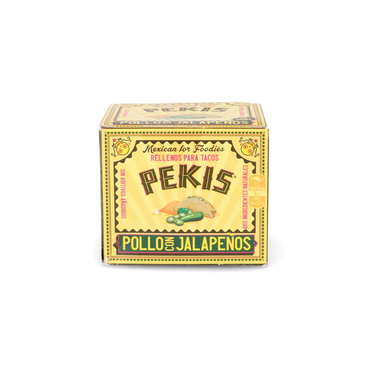 Pekis Pollo Con Jalapenos Taco Filler, 180g - Image 2
