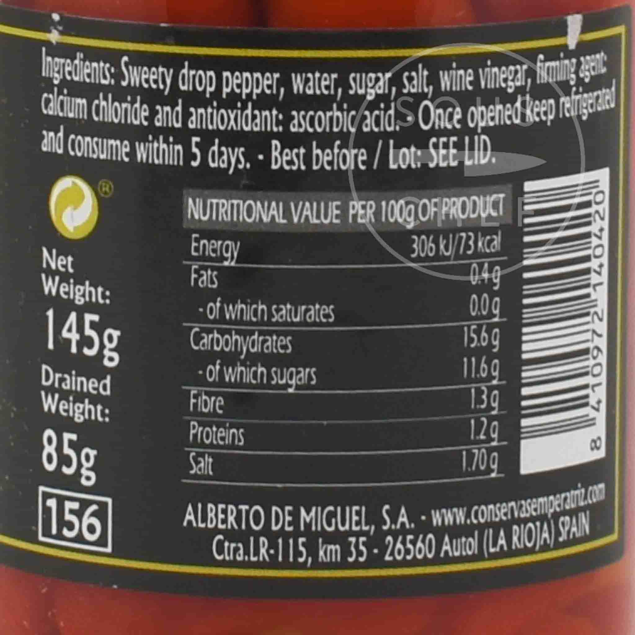 Pimientos Lagrima 'Sweety Drop' Peppers, 145g - Image 2