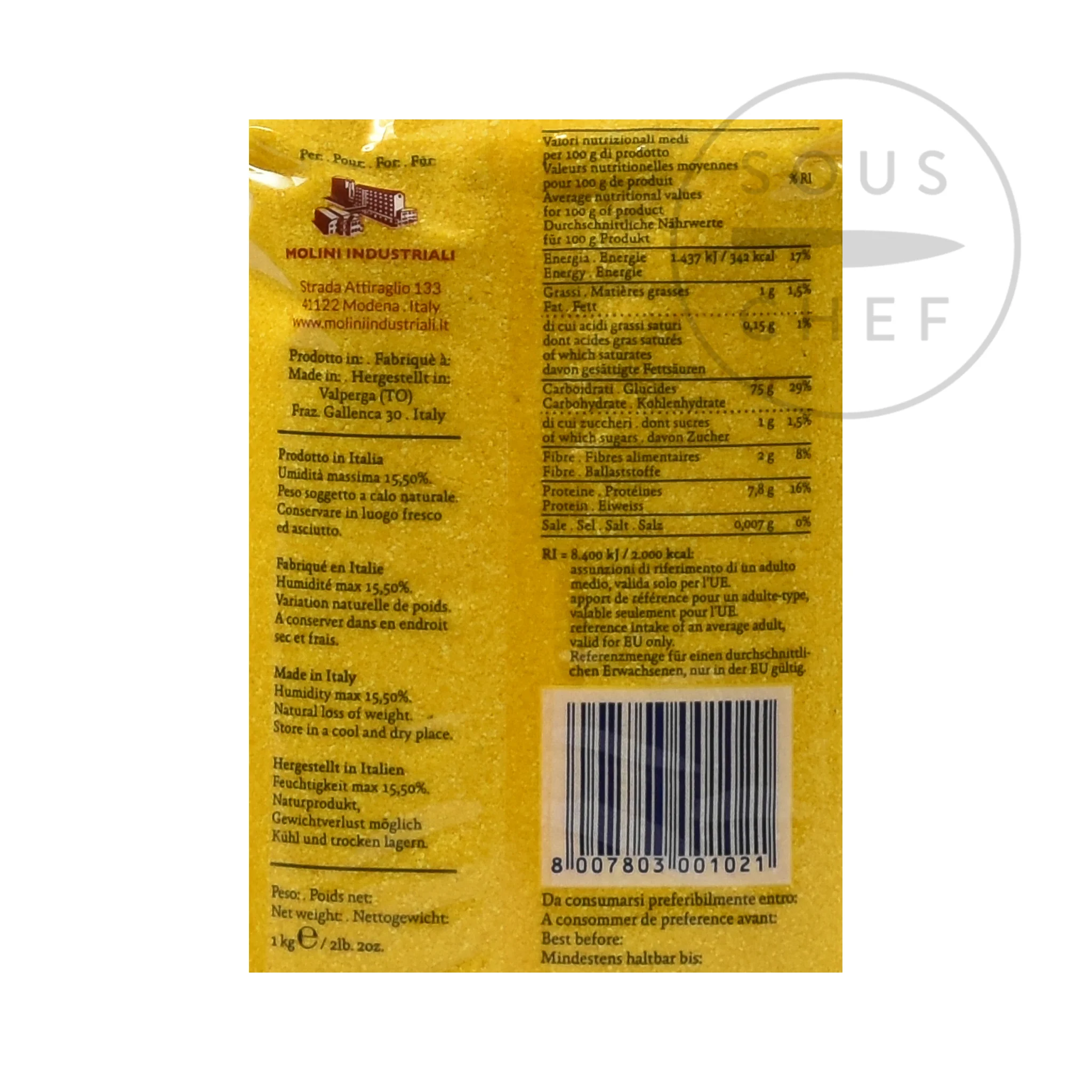 Polenta Bramata, 1kg - Image 3