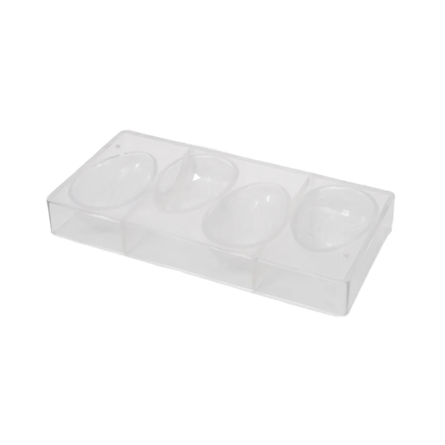 Diamond Pattern Polycarbonate Easter Egg Mould - Image 2