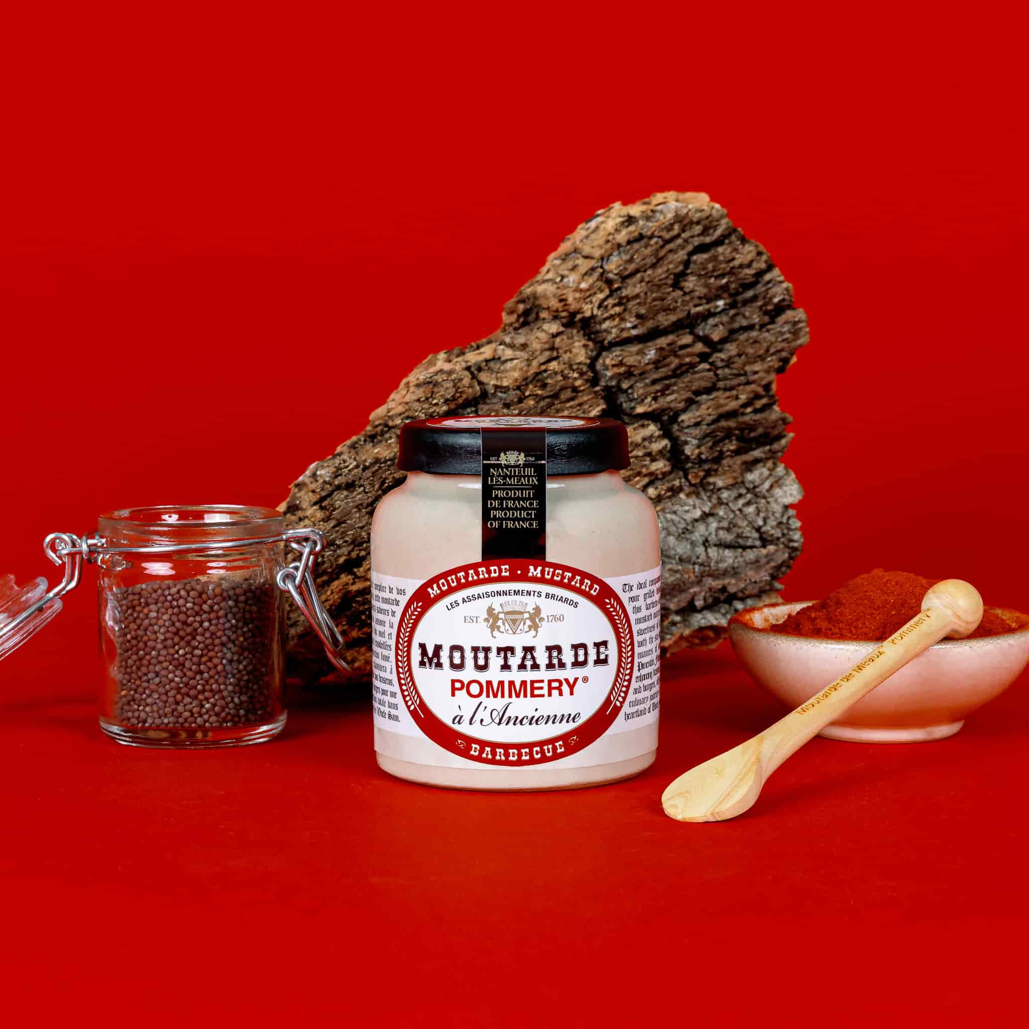 Pommery BBQ Mustard, 100g - Image 3