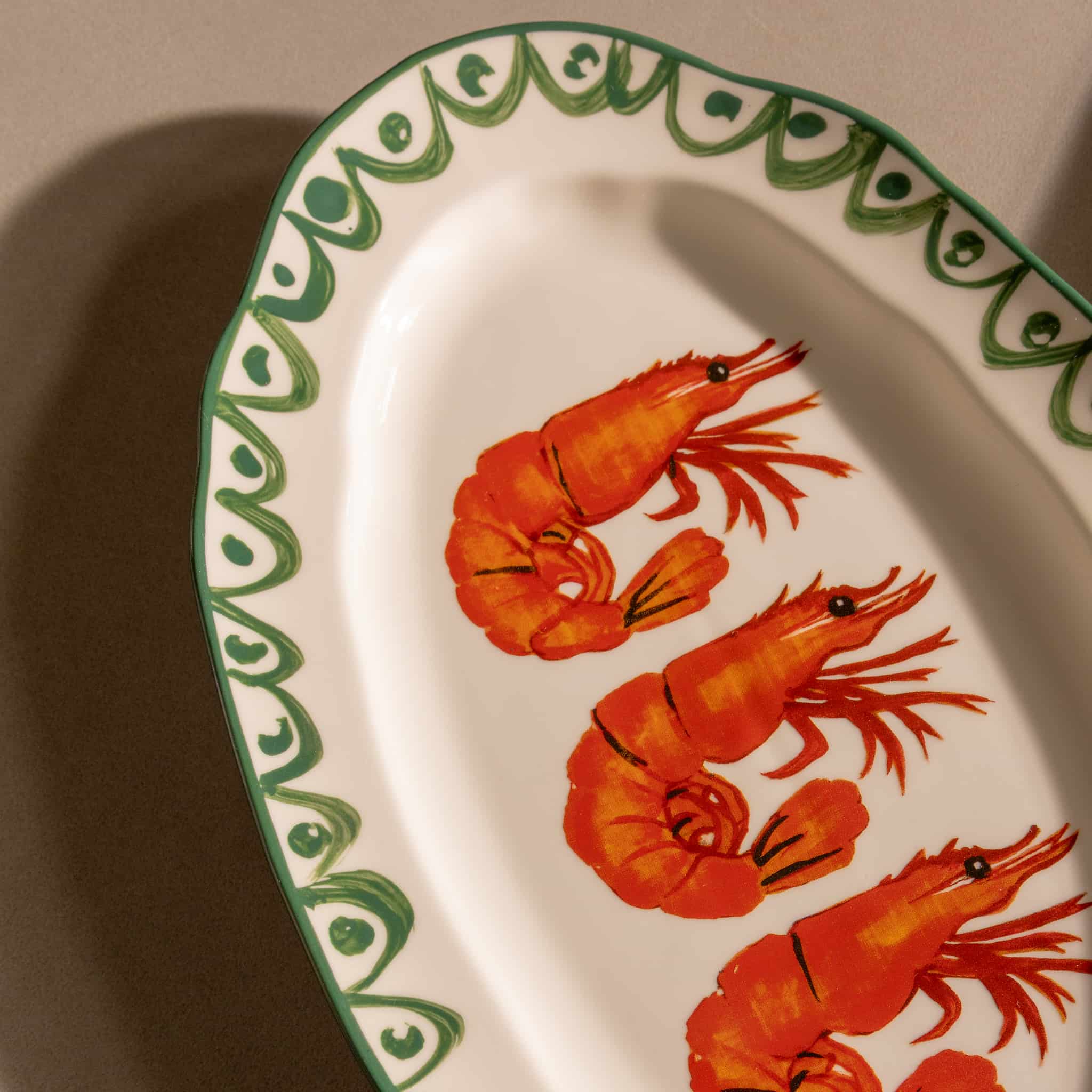 Prawn Ceramic Platter, 34.5cm - Image 4
