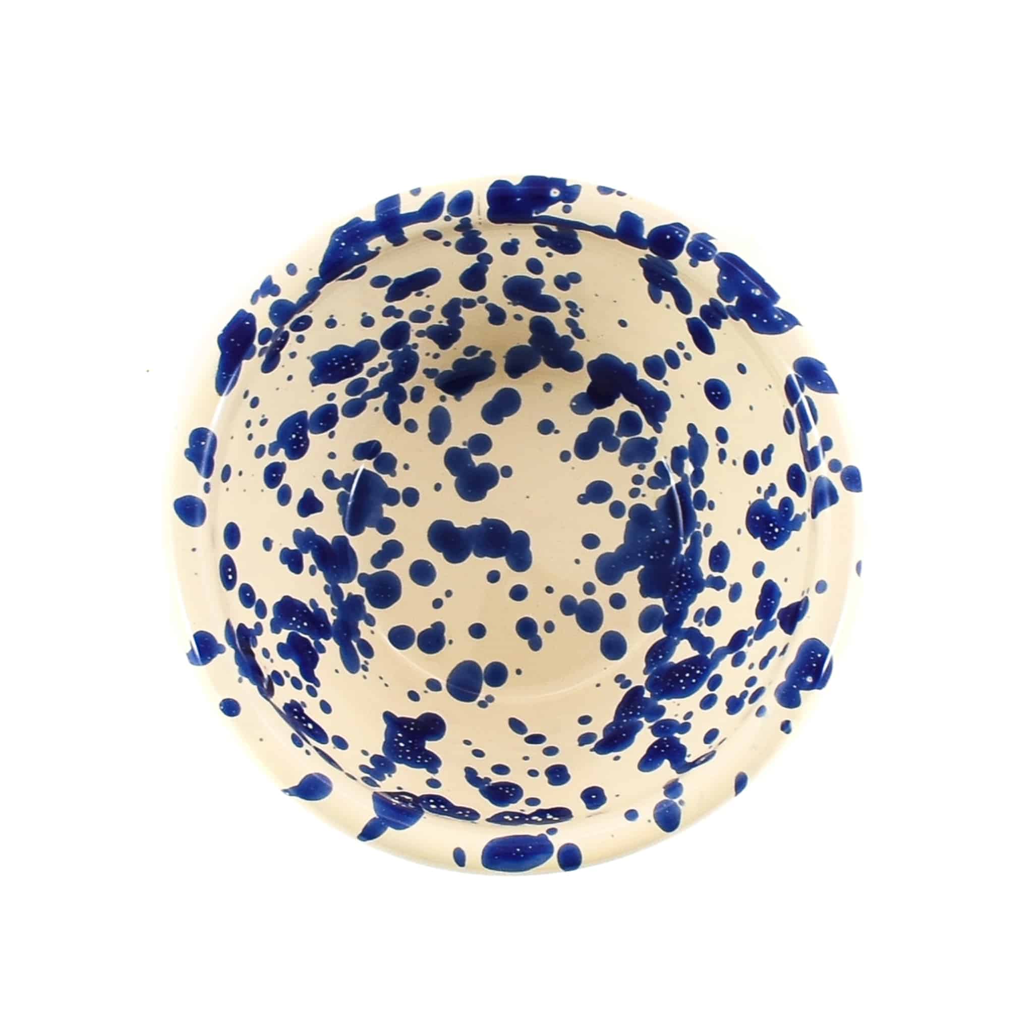 Puglia Blue Splatter Bowl, 12cm - Image 2