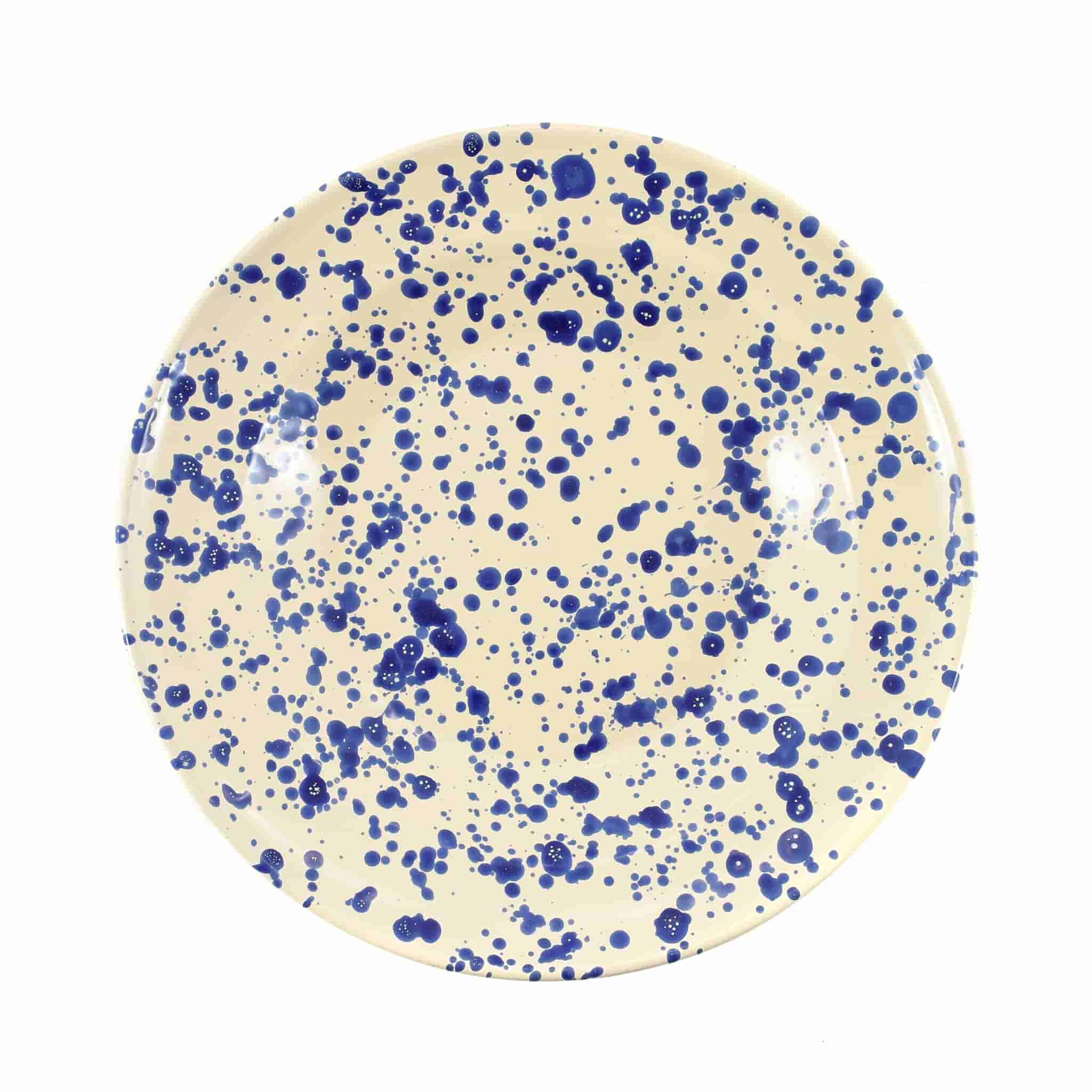 Puglia Blue Splatter Pasta Bowl, 29cm - Image 3
