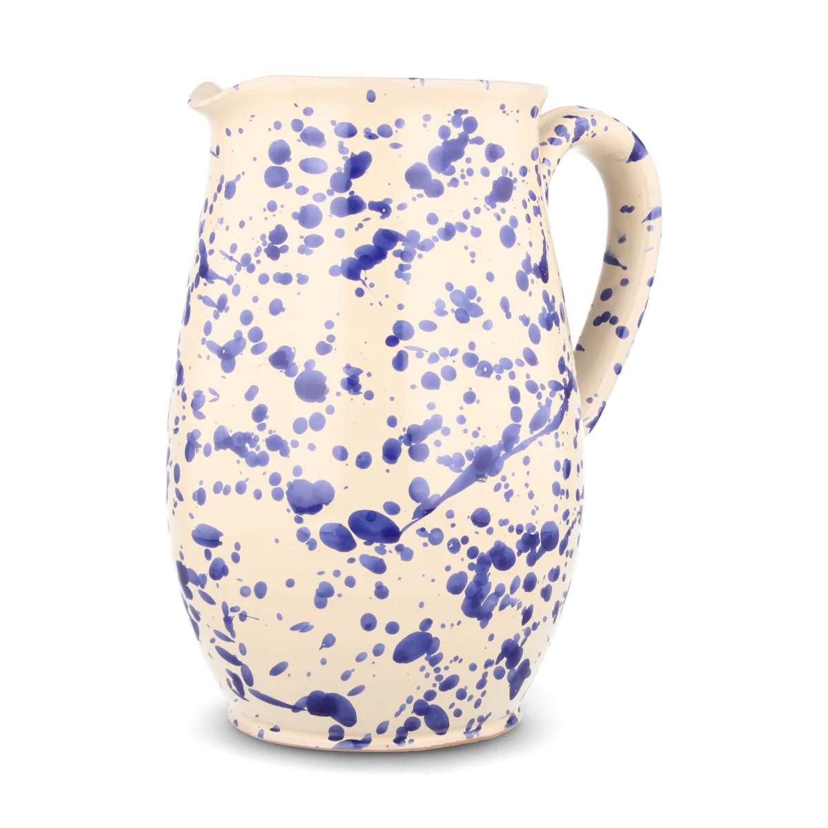 Puglia Blue Splatter Pitcher, 1 Litre - Image 2