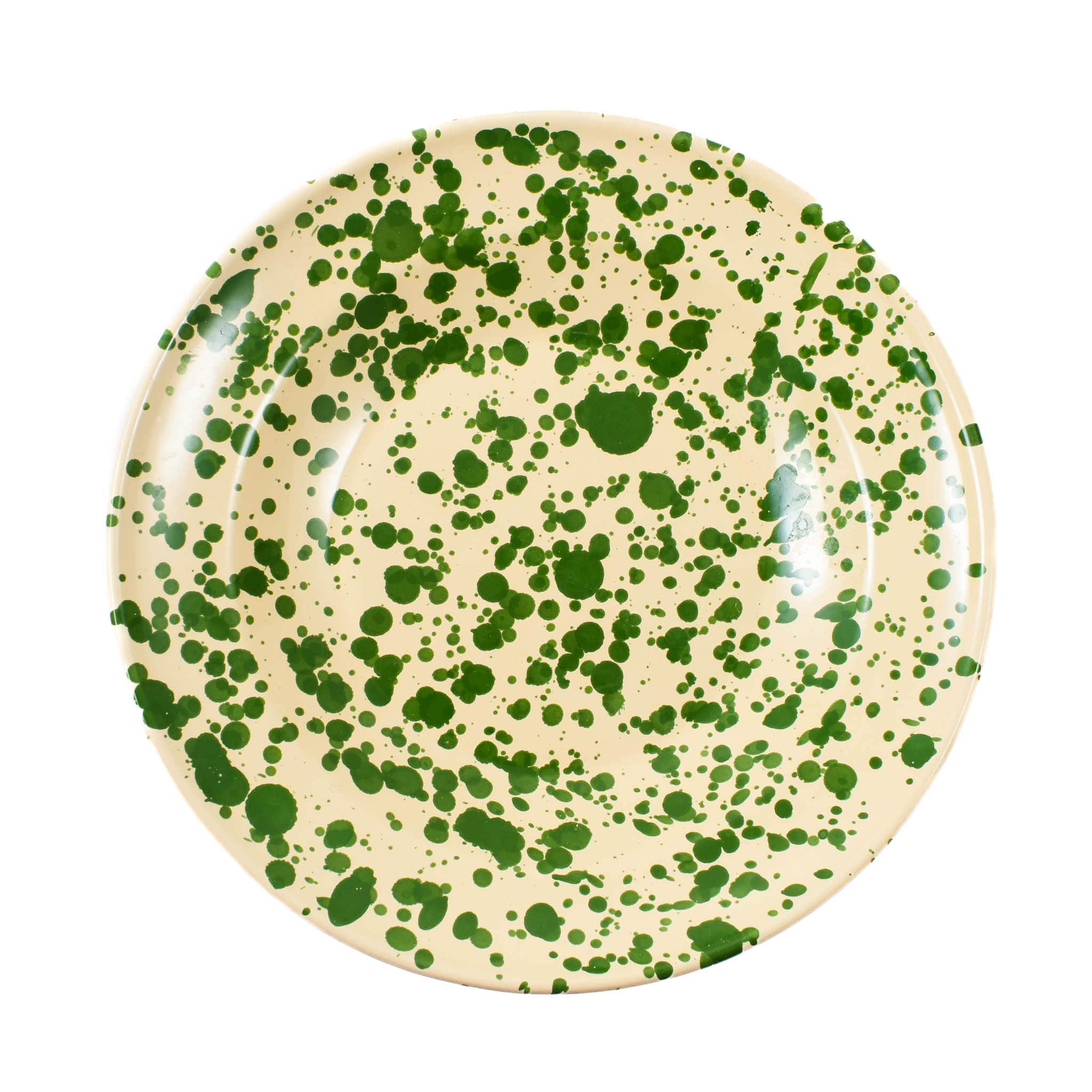 Puglia Green Splatter Pasta Bowl, 29cm - Image 2