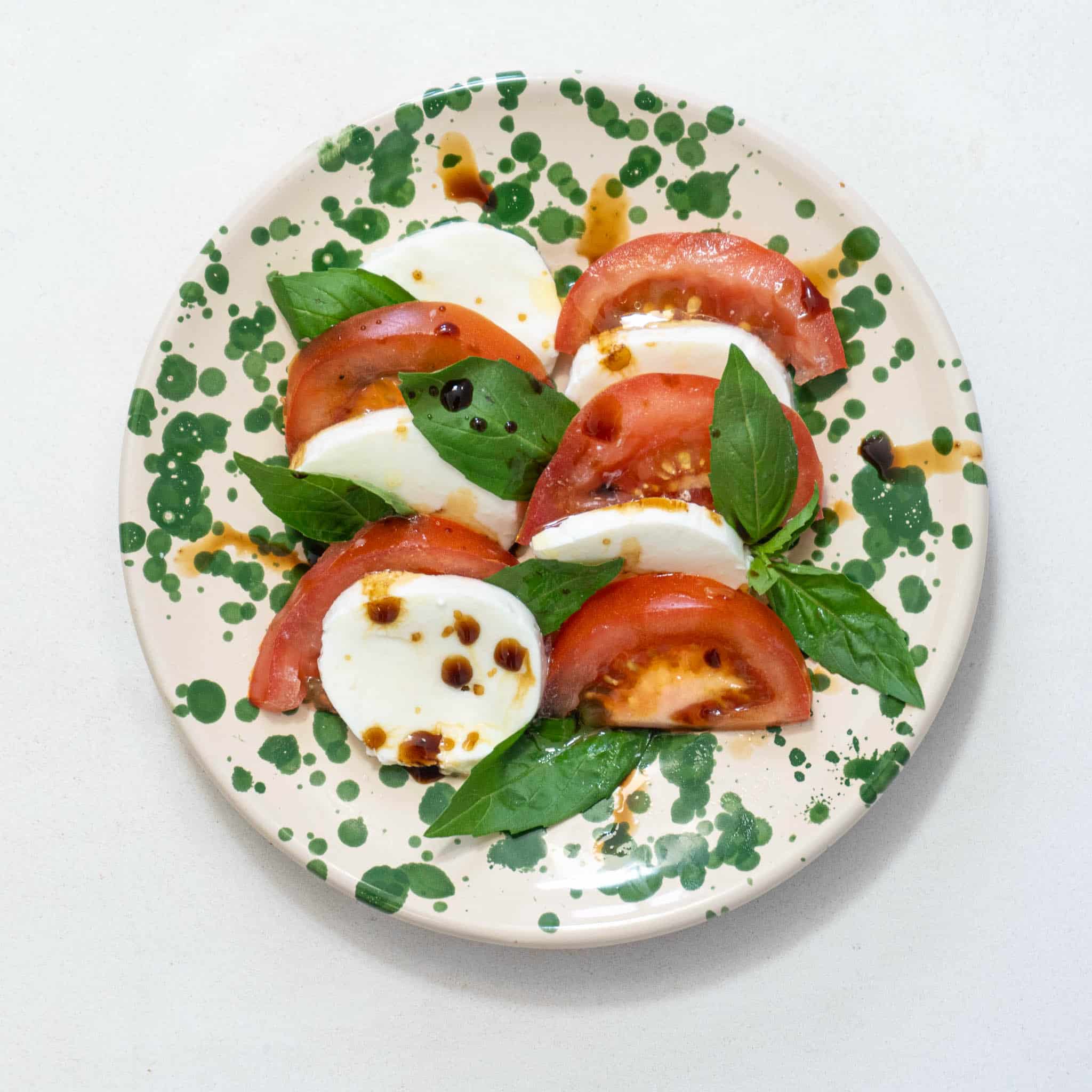 Puglia Green Splatter Side Plate, 19cm - Image 2