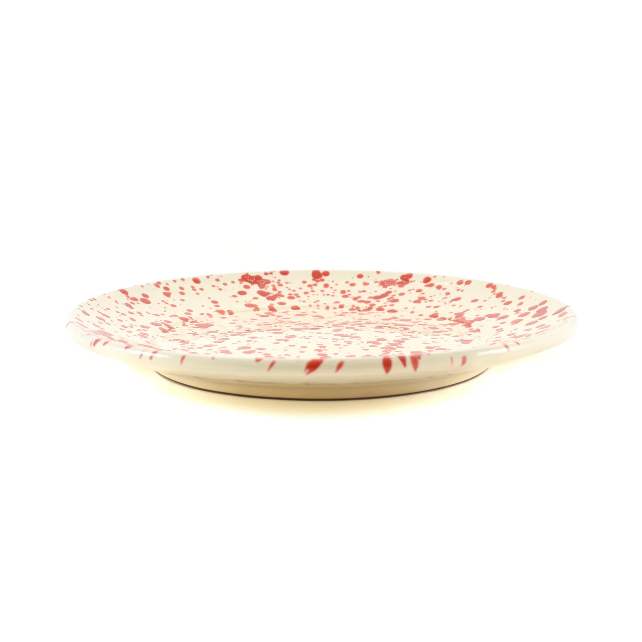 Puglia Red Splatter Dinner Plate, 27cm - Image 2
