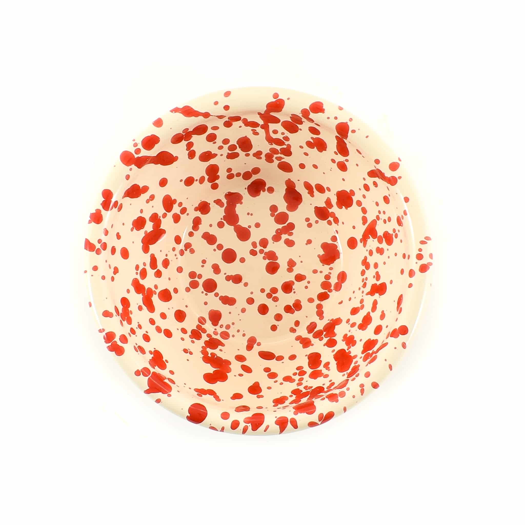Puglia Red Splatter Bowl, 12cm - Image 2