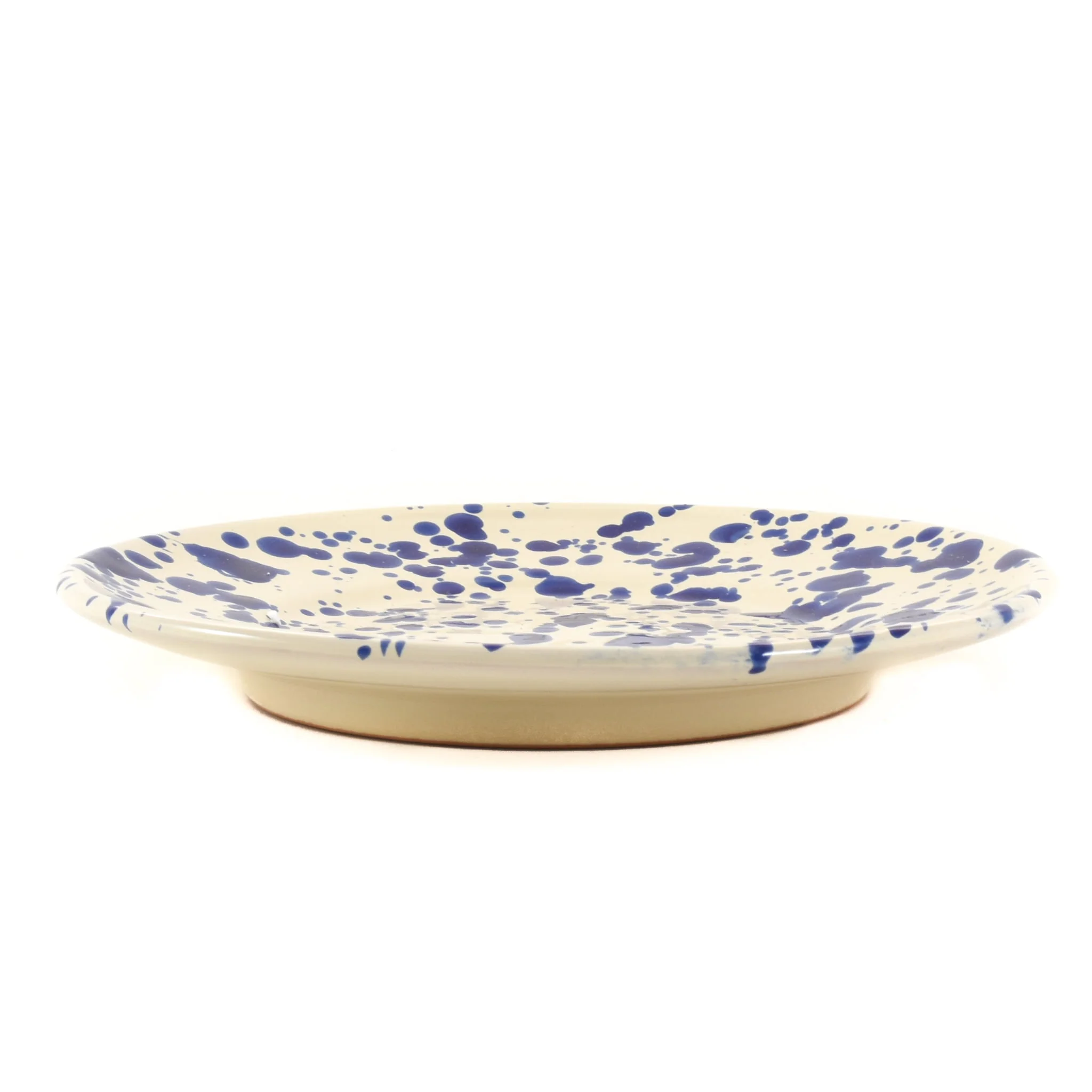 Puglia Blue Splatter Side Plate, 19cm - Image 4