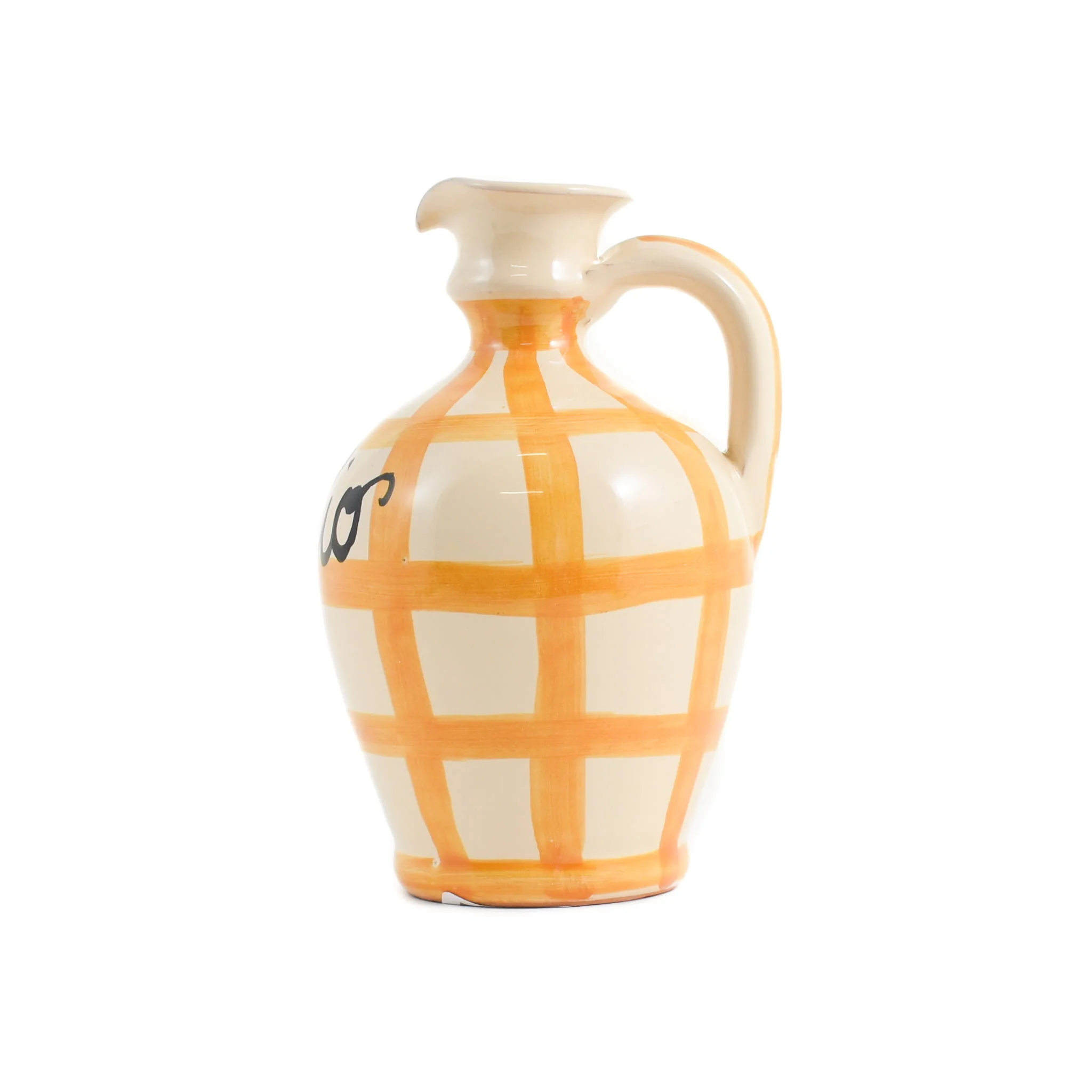 Puglia Yellow Stripe Oil Bottle, 250ml - Image 3