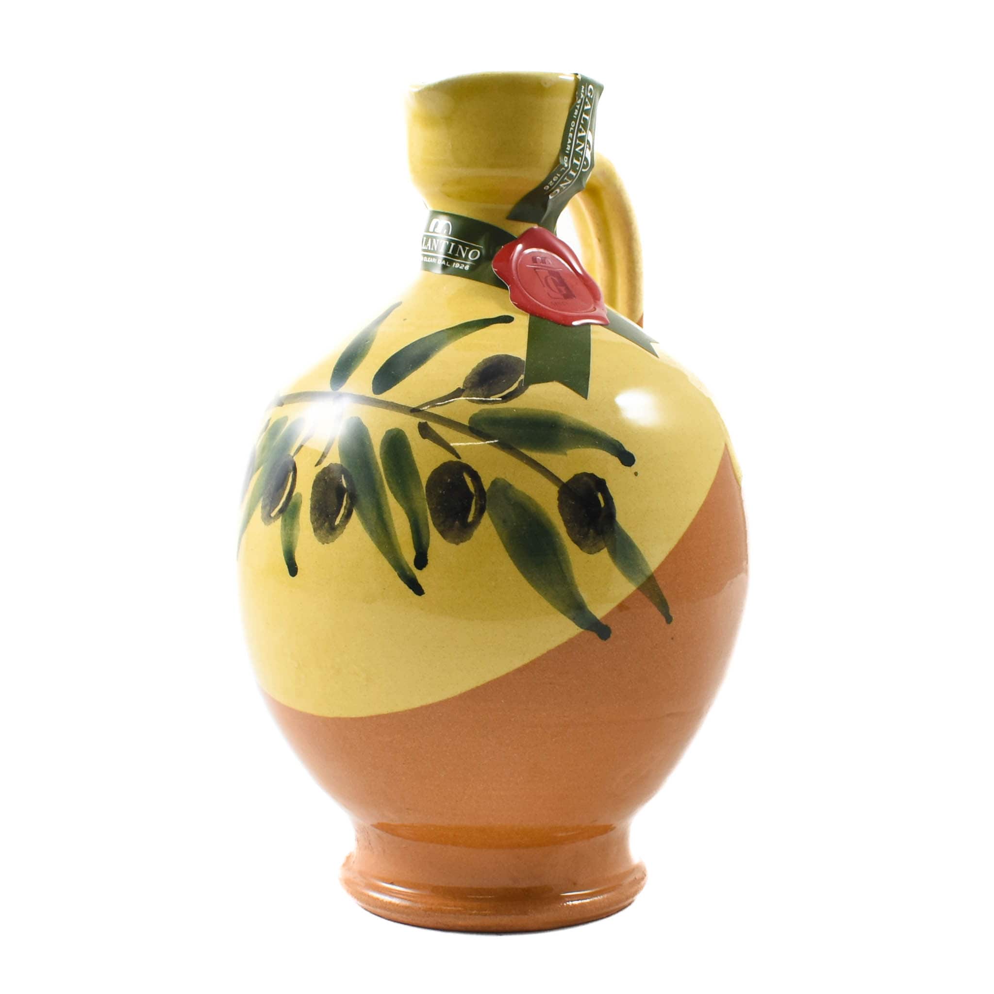 Puglian Extra Virgin Olive Oil in Brown Amphora Bottle, 500ml