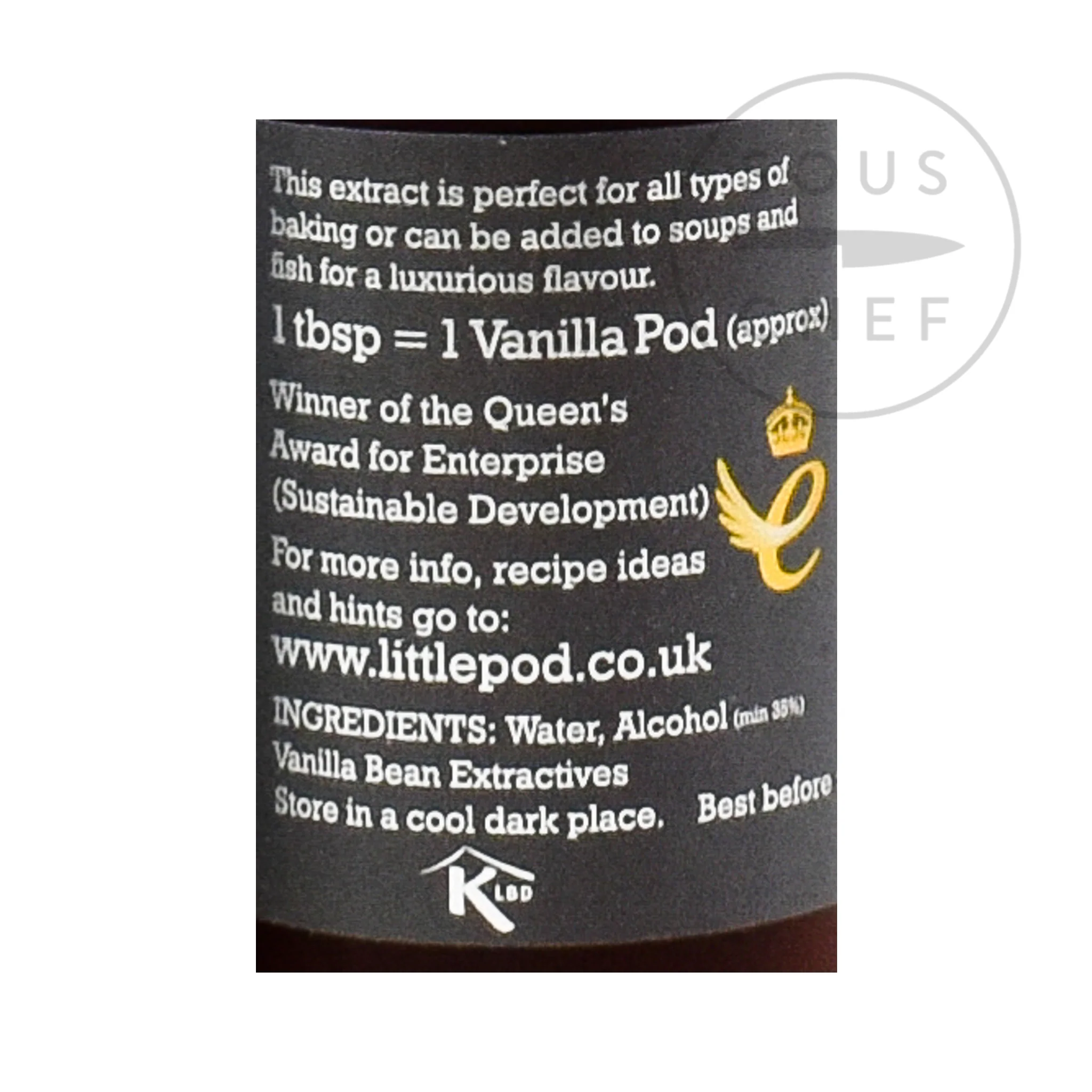 Littlepod Pure Vanilla Extract, 100ml - Image 3