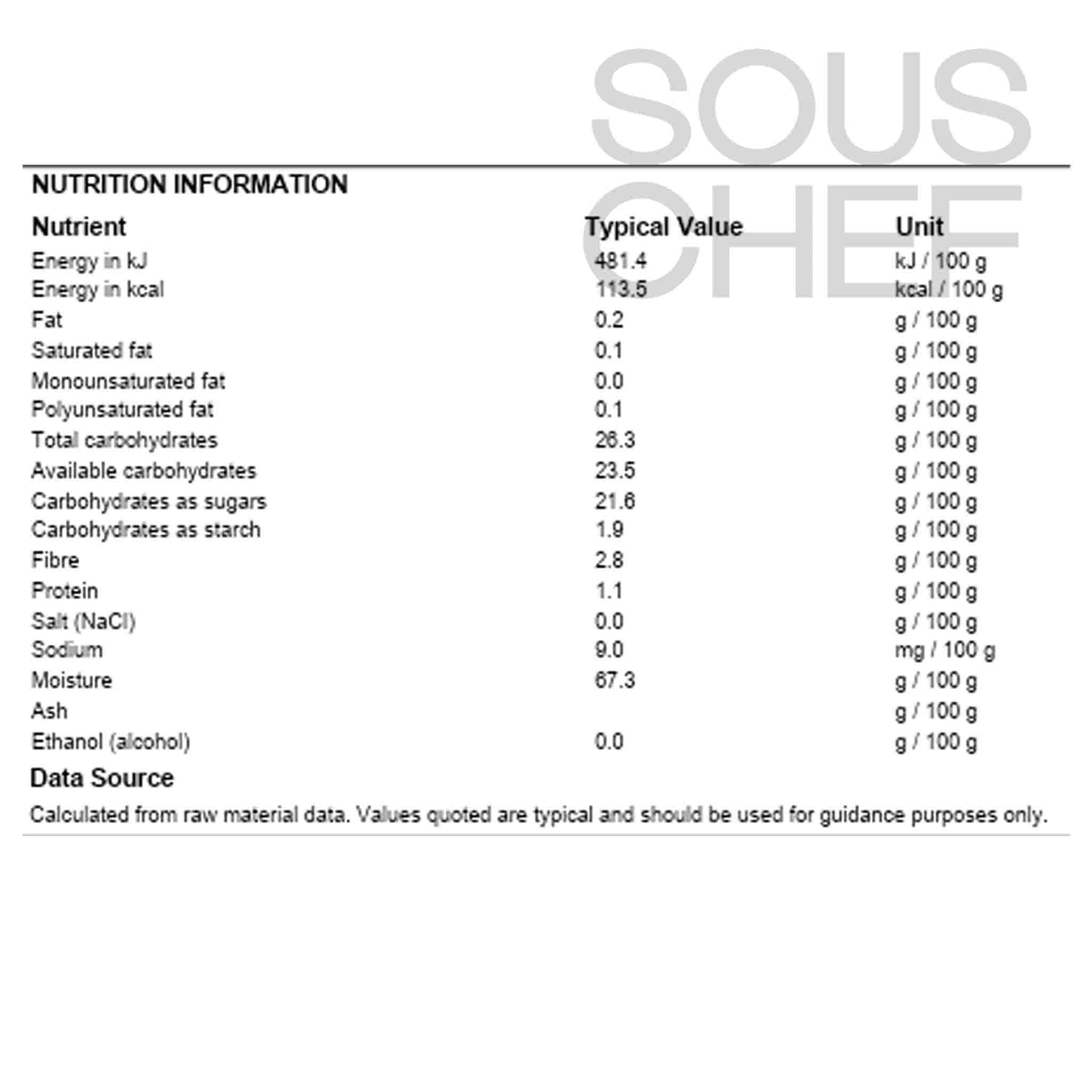 Ravifruit Banana Puree, 1 Litre - Image 3