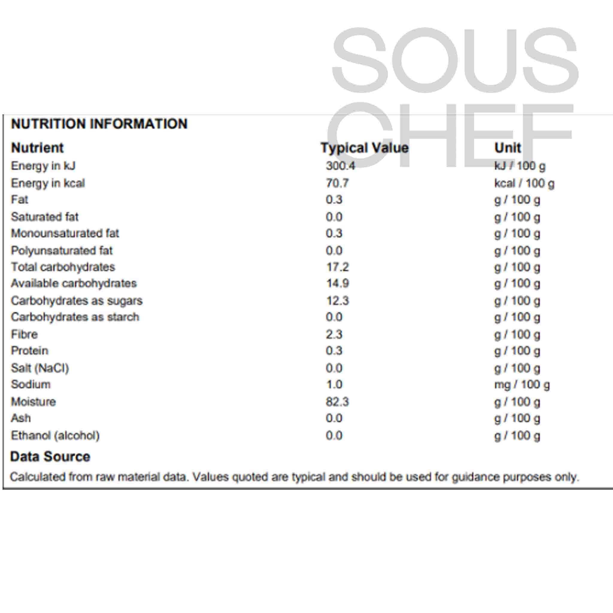 Ravifruit Lemon Puree, 1 Litre - Image 3