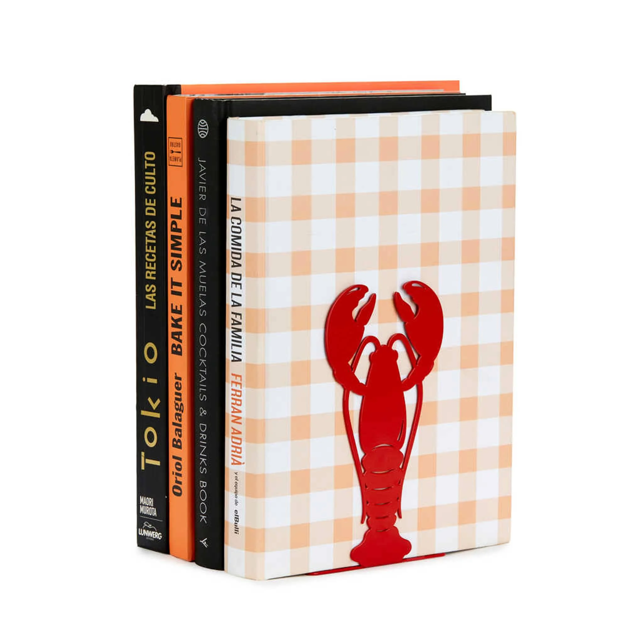 Red Lobster Metal Bookend - Image 2