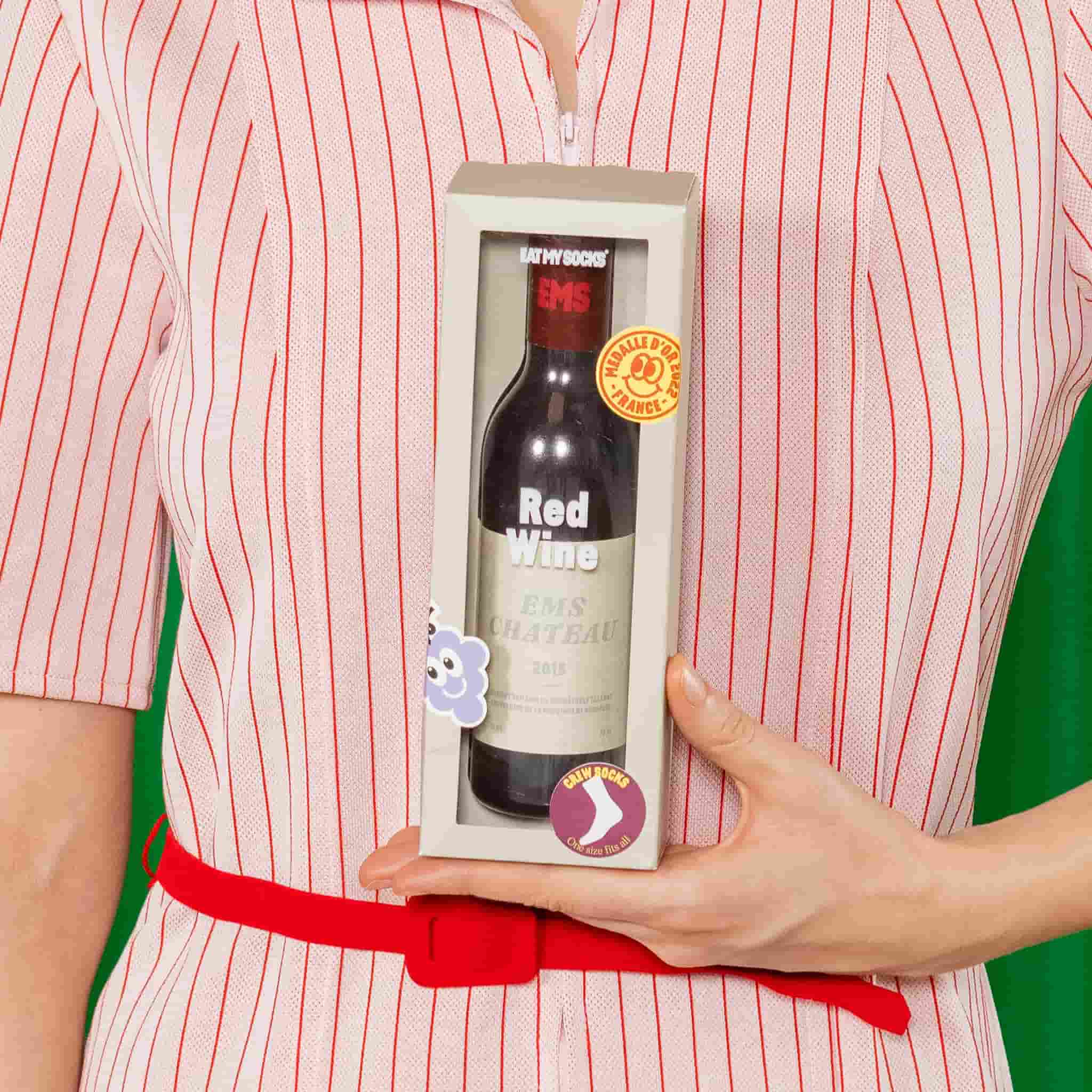 Red Wine Socks, 1 Pair - Image 3