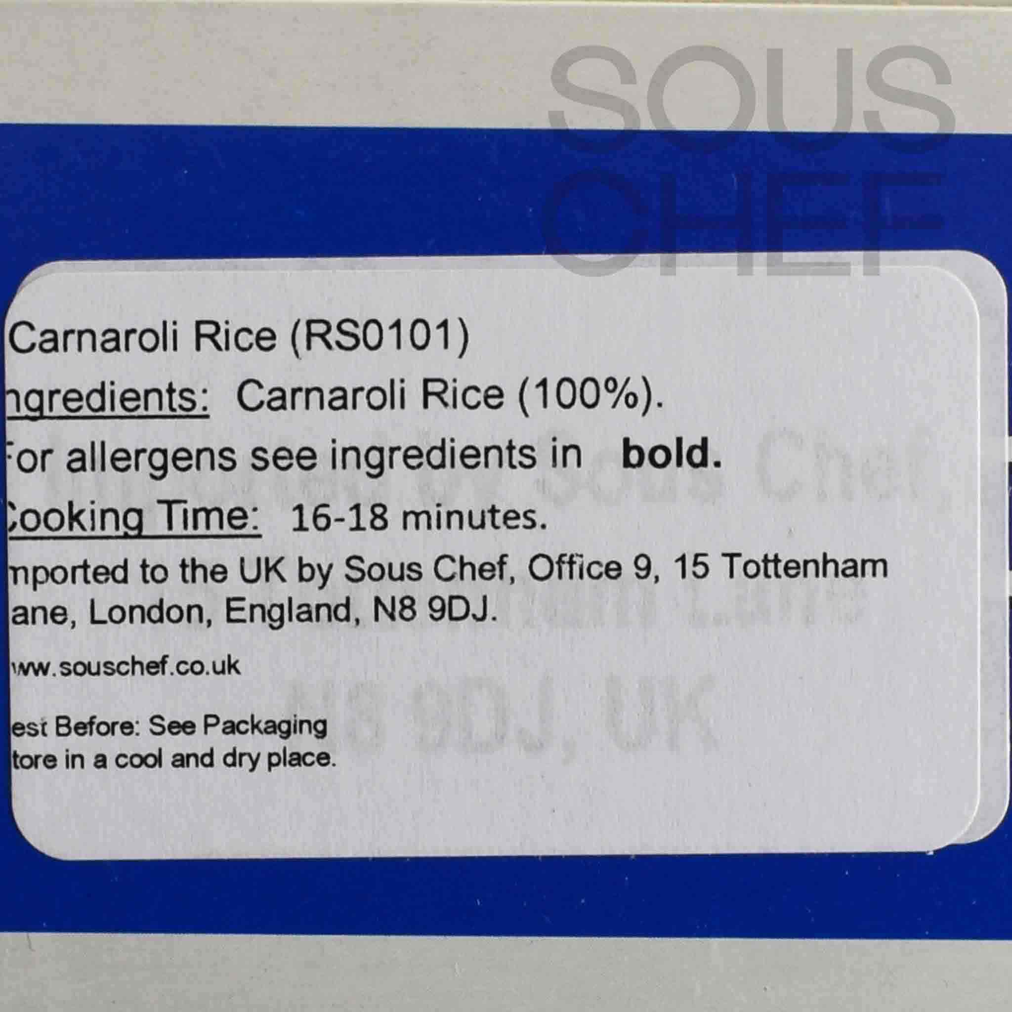 Riseria Campanini Carnaroli Rice, 1kg - Image 2