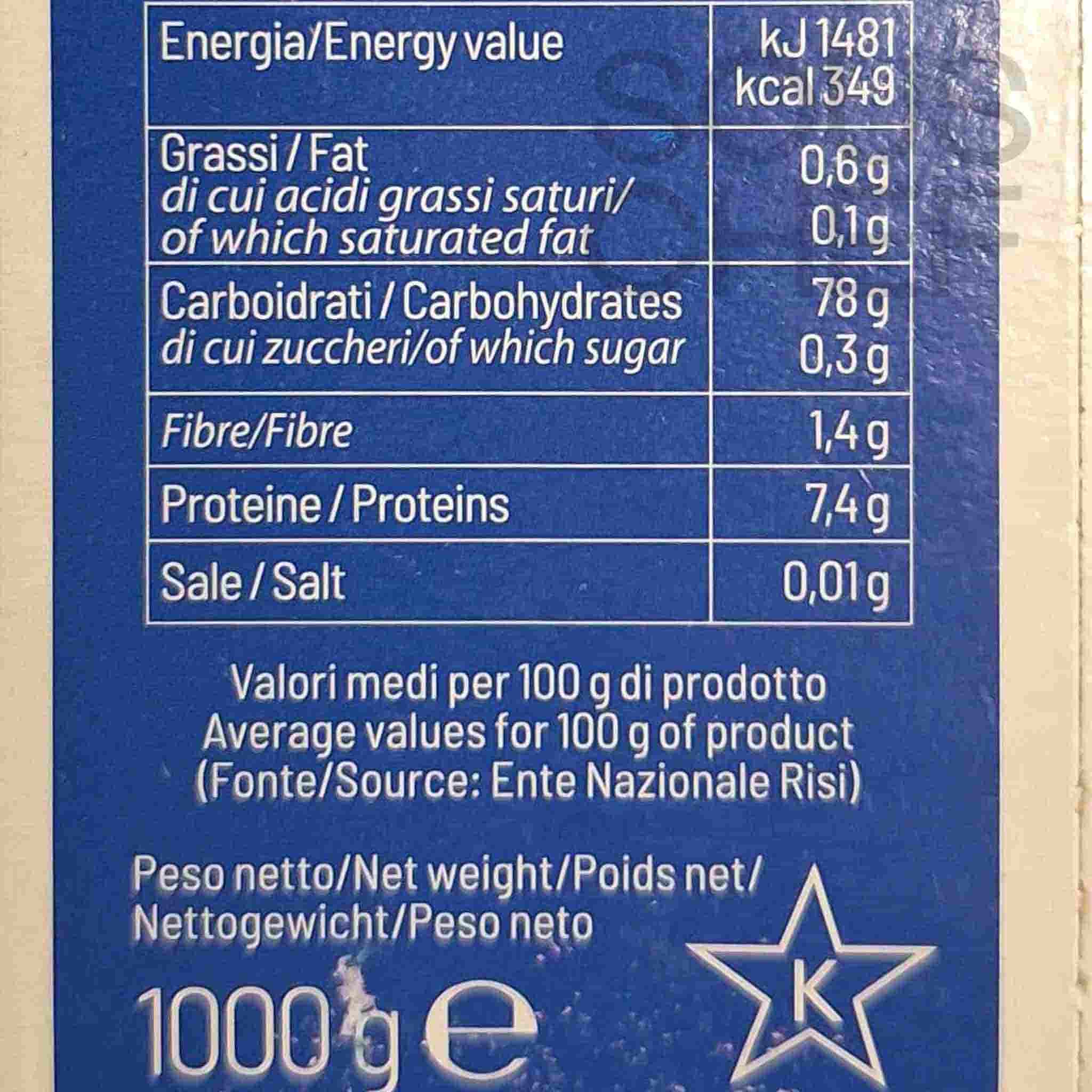 Riseria Campanini Carnaroli Rice, 1kg - Image 3