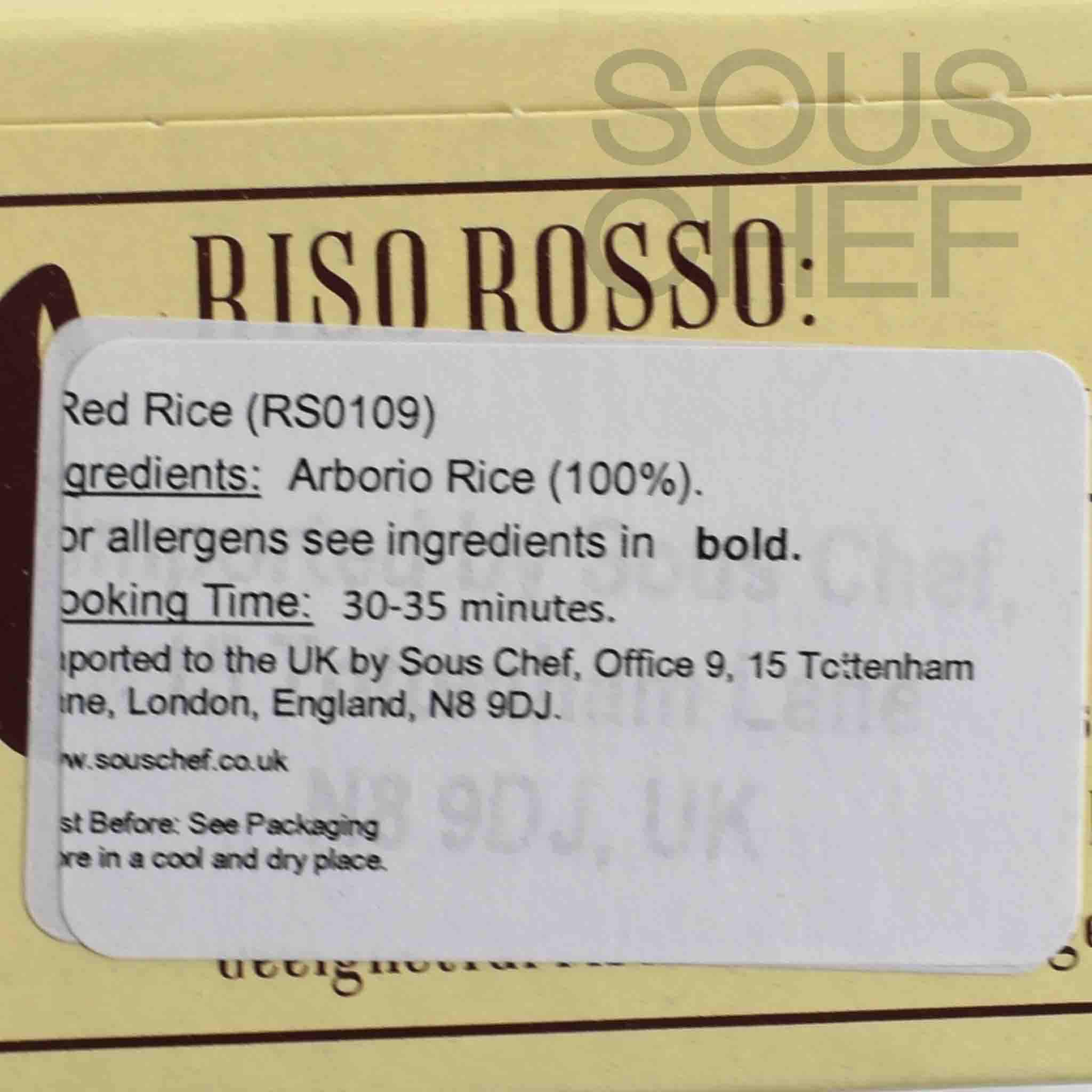 Riseria Campanini Red Rice, 500g - Image 2