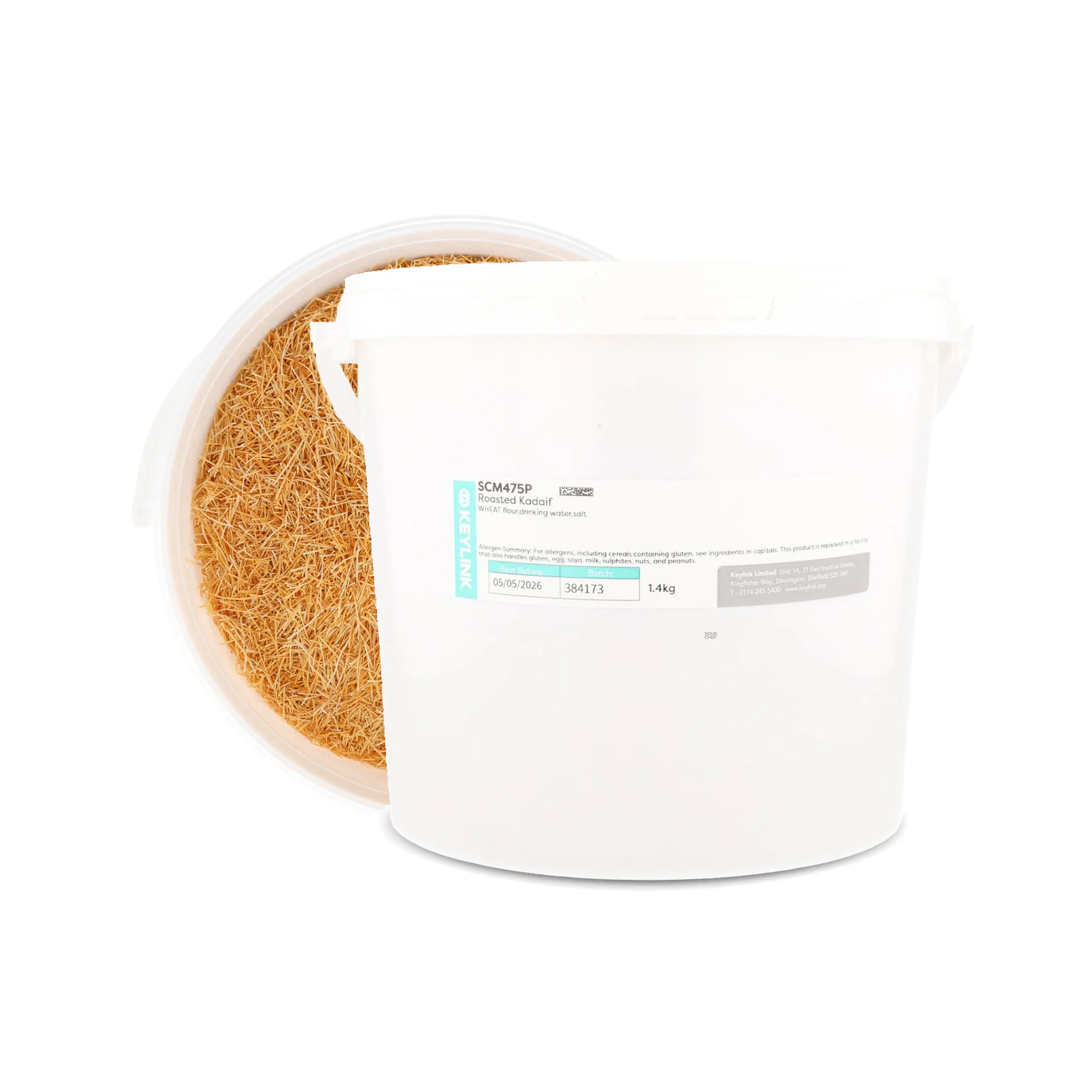 Short Dated Roasted Kadaif, 1.4kg