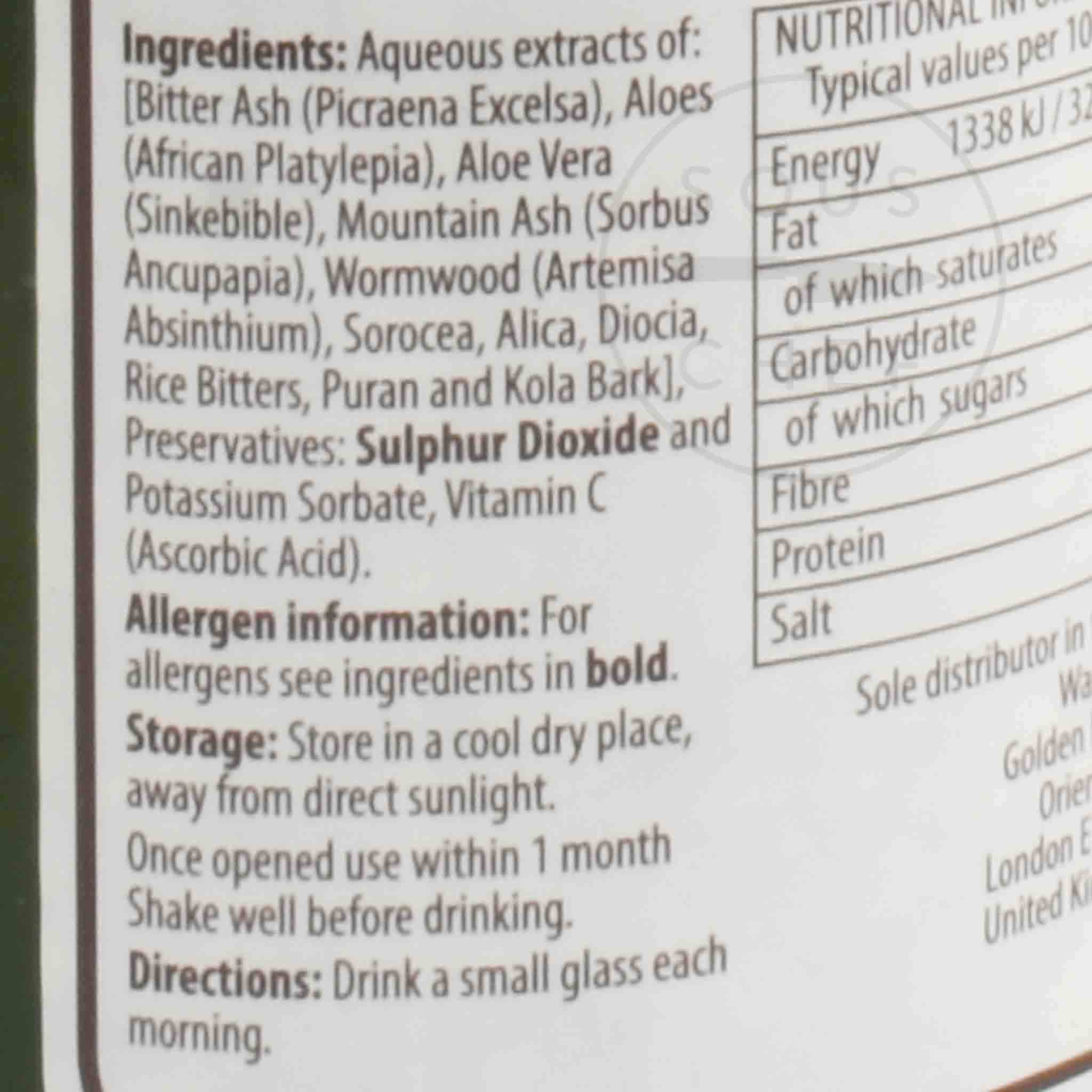 Rose Hall Constitution Bitters, 750ml - Image 2
