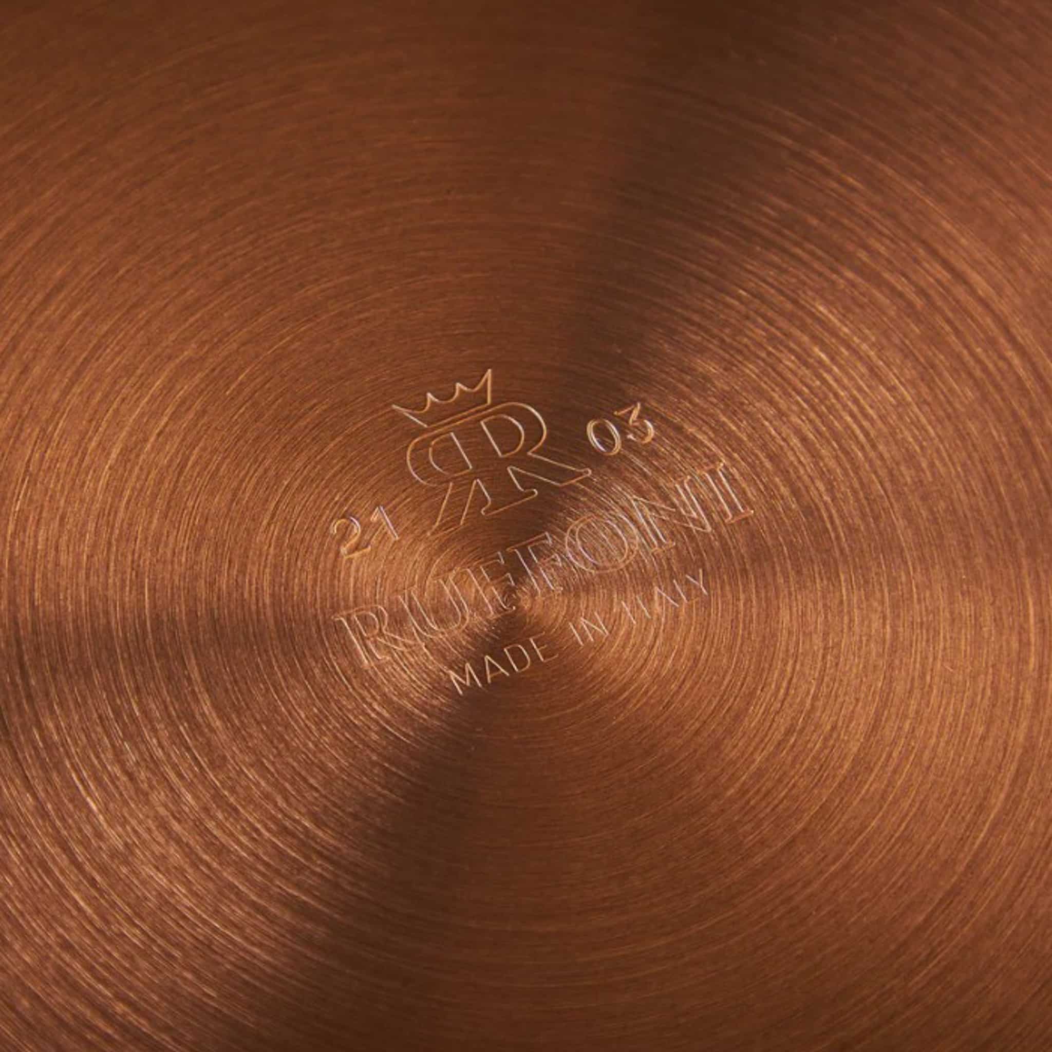 Ruffoni Historia Décor Hammered Copper Chefs Pan with Spoon, 26cm/4L - Image 3