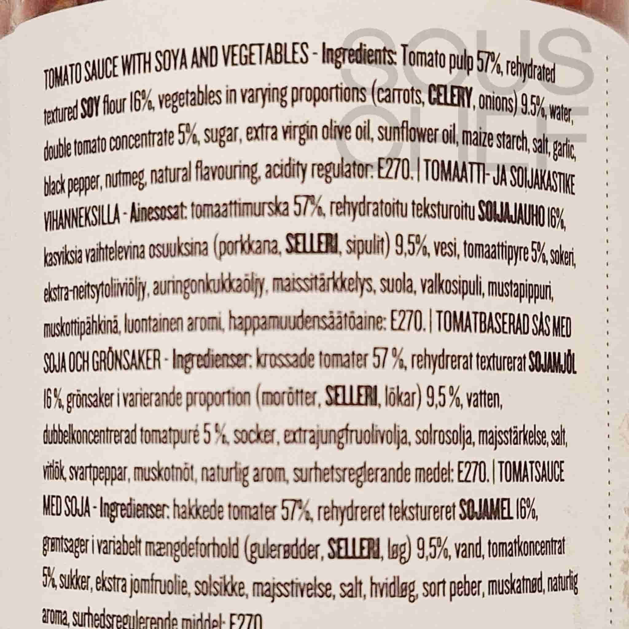 Rummo Bolognese Vegetable Sauce, 340g - Image 2