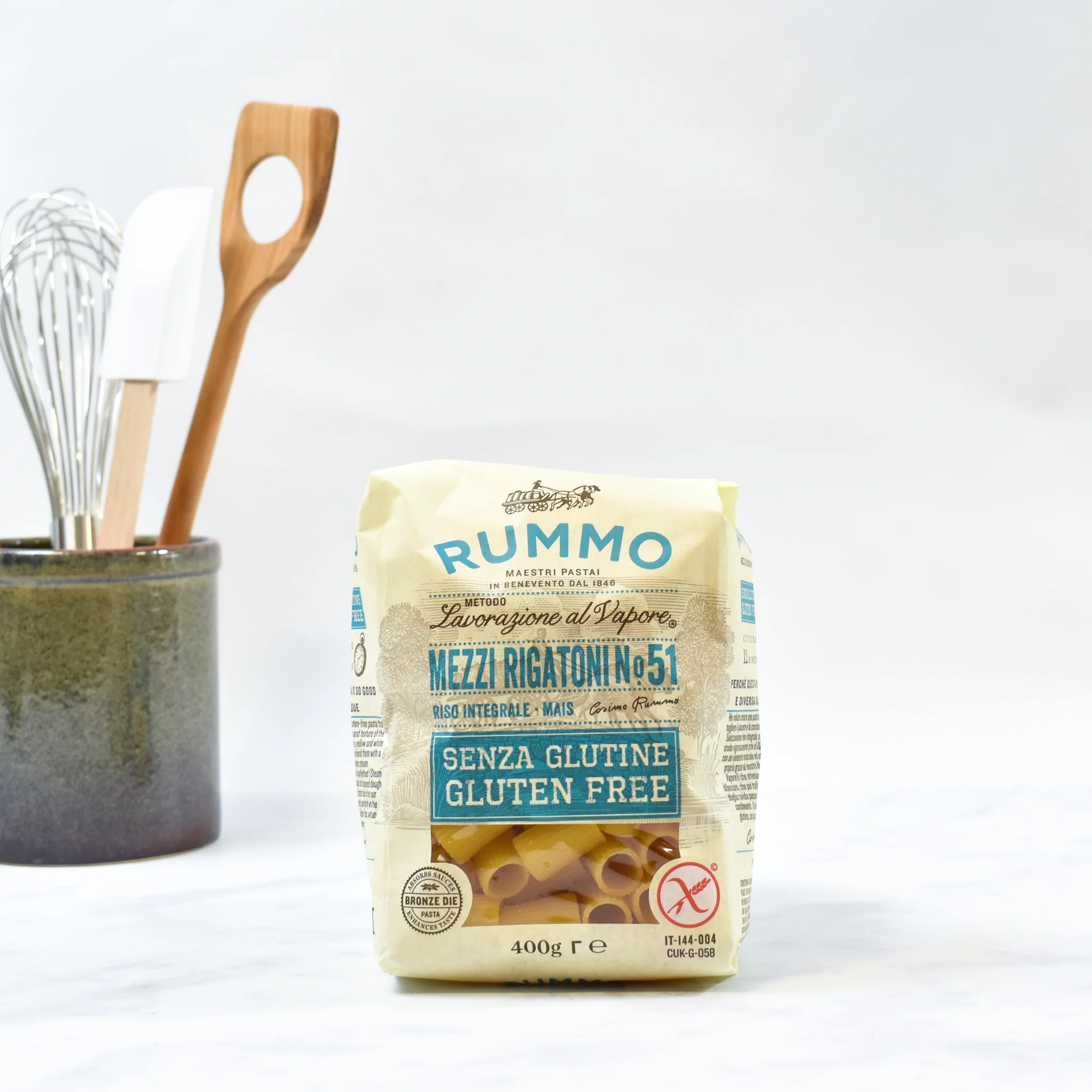 Rummo Gluten Free Mezzi Rigatoni, 400g - Image 3